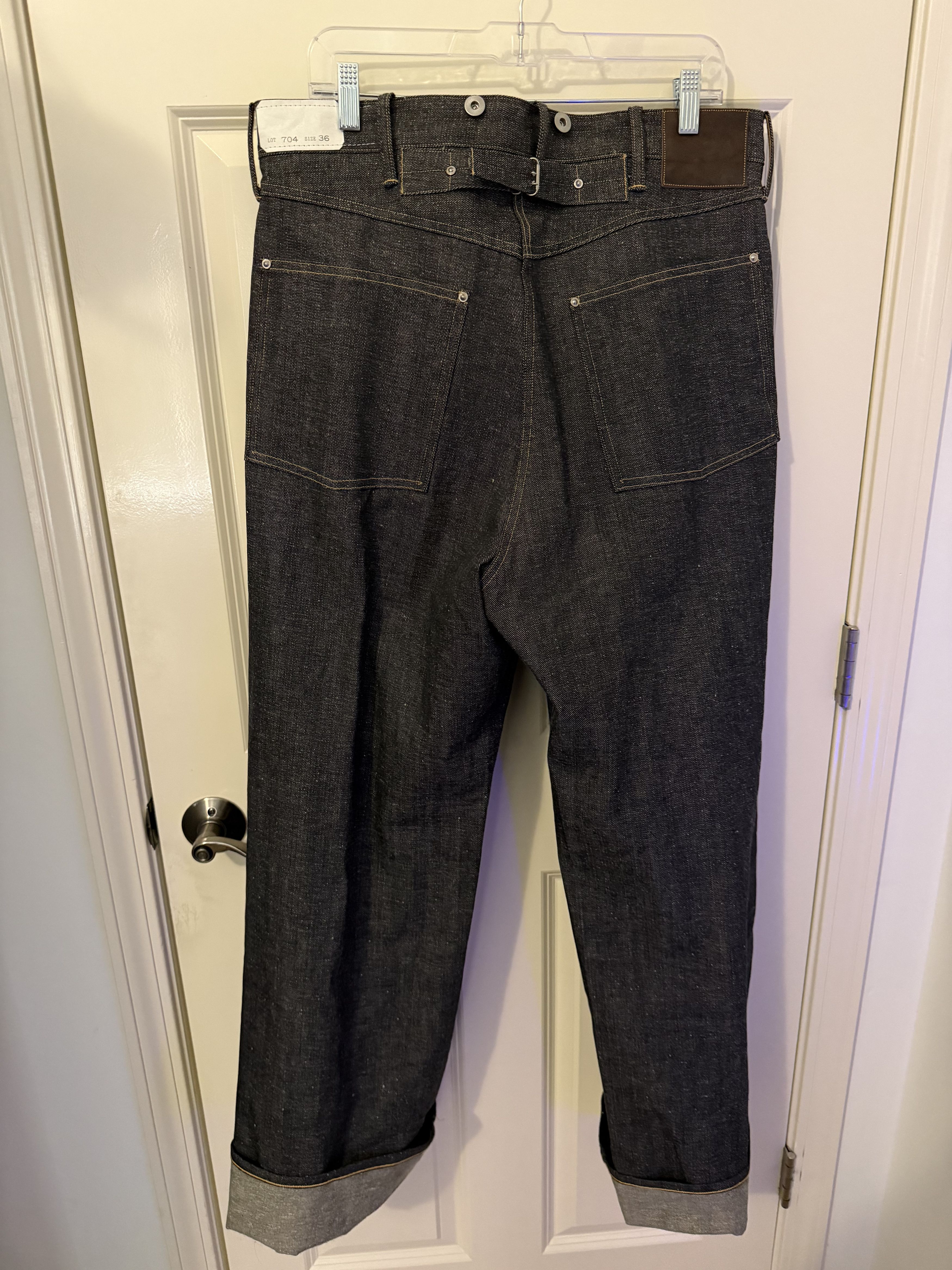 Taiga Takahashi Taiga Takahashi LOT.704 DENIM TROUSERS C.1920'S Size US 36 / EU 52 - 19 Thumbnail