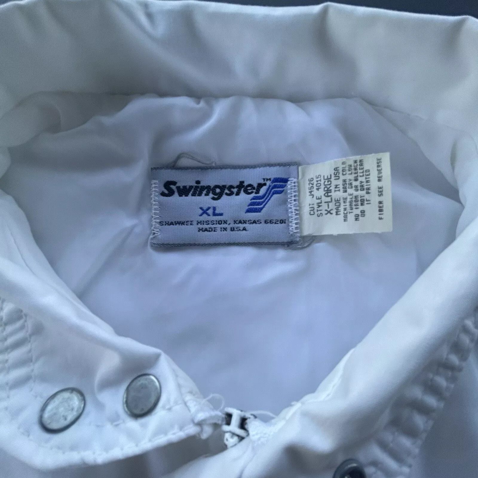 Swingster Vintage Swingster Los Angeles Dodgers Bomber Size US XL / EU 56 / 4 - 5 Thumbnail