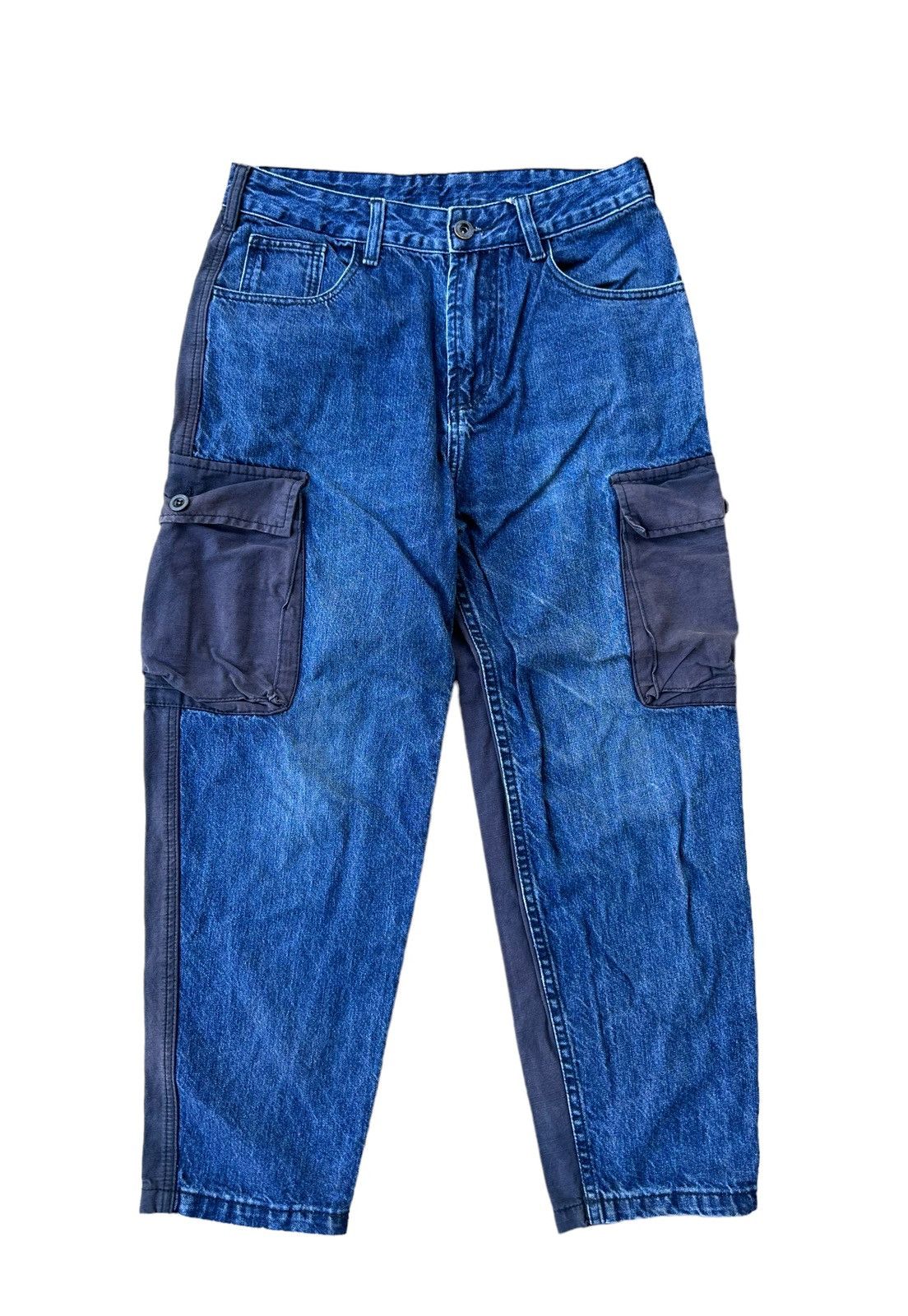 Japanese Brand San U cargo denim jeans Size US 28 / EU 44 - 1 Thumbnail