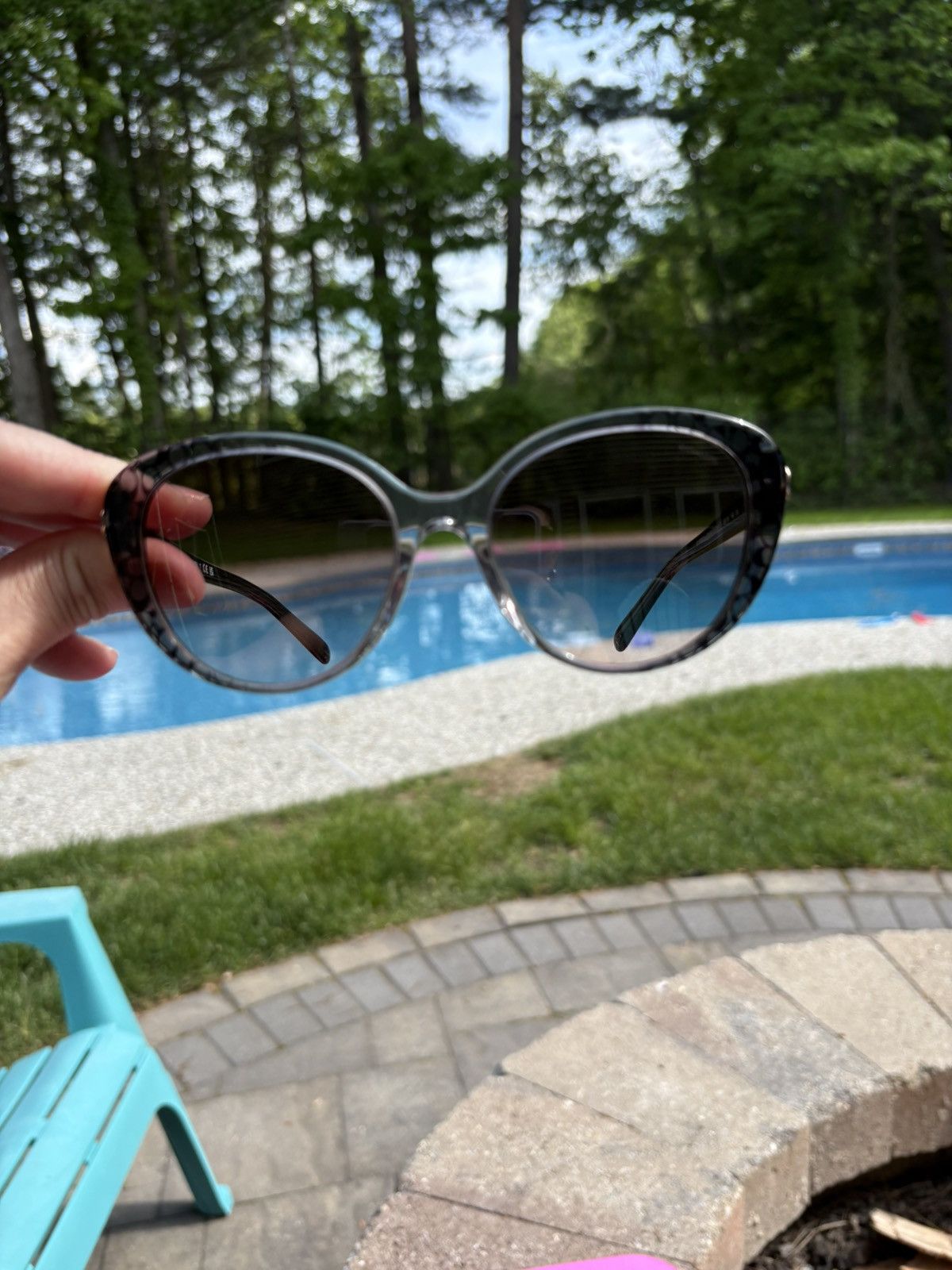 Coach Black Coach Sunglasses Size ONE SIZE - 4 Thumbnail