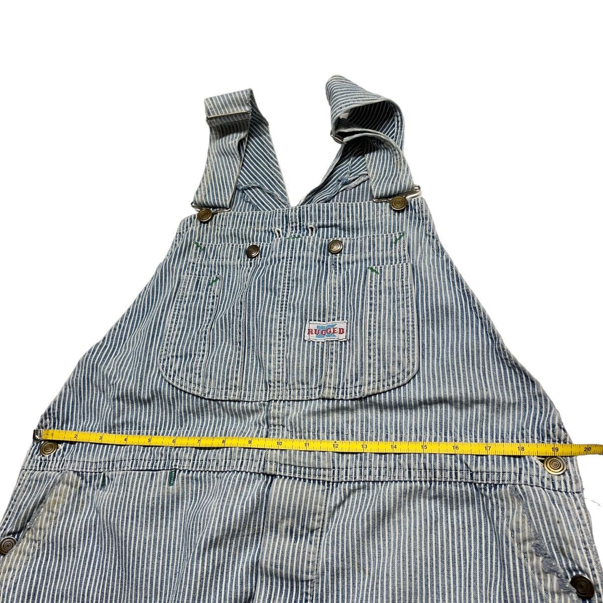 60s Rugged Brand Pinstripe Overalls
