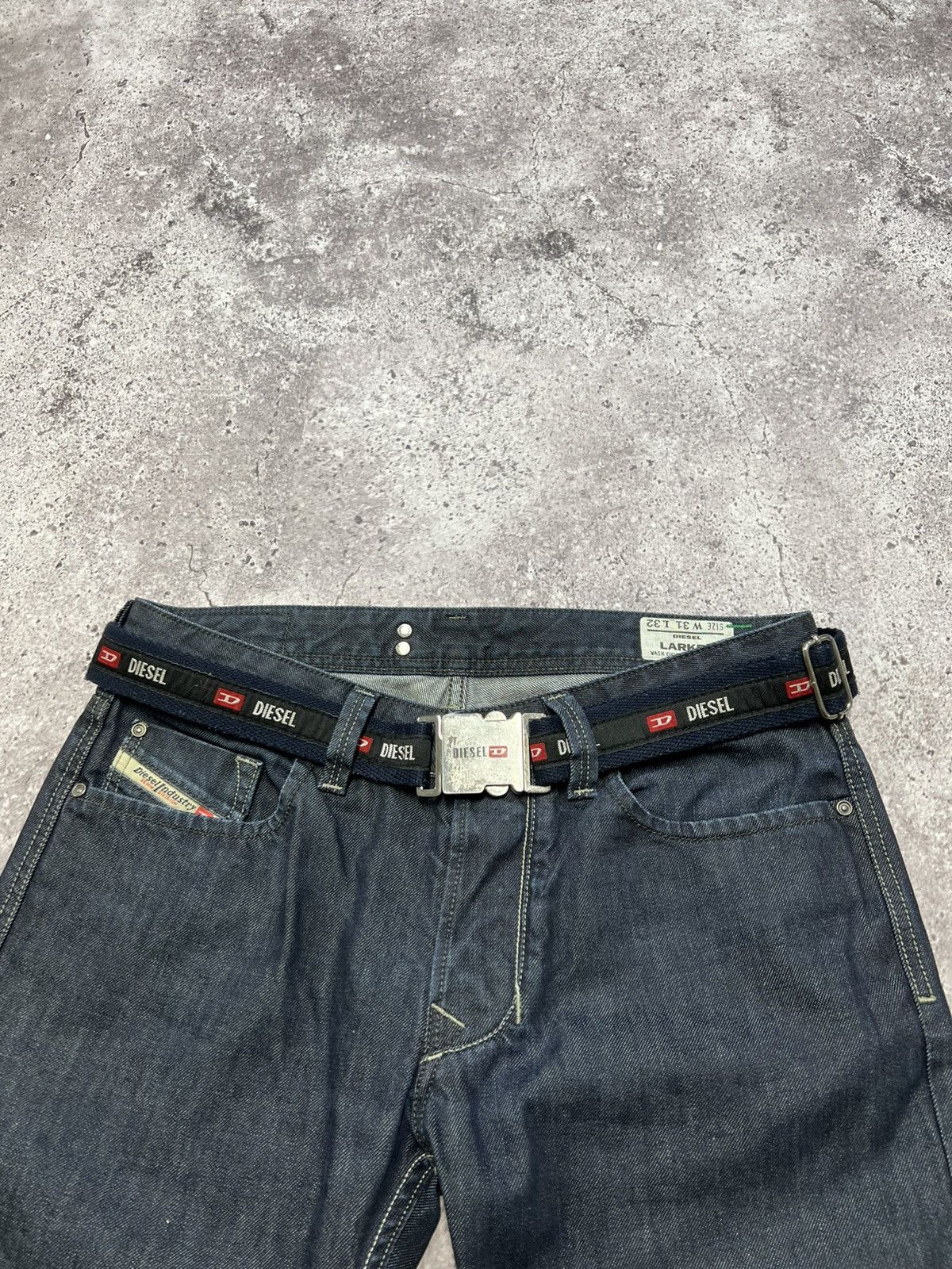 Diesel Vintage Diesel Y2k Belt Monogram Big Logo Japanesse Size ONE SIZE - 1 Thumbnail