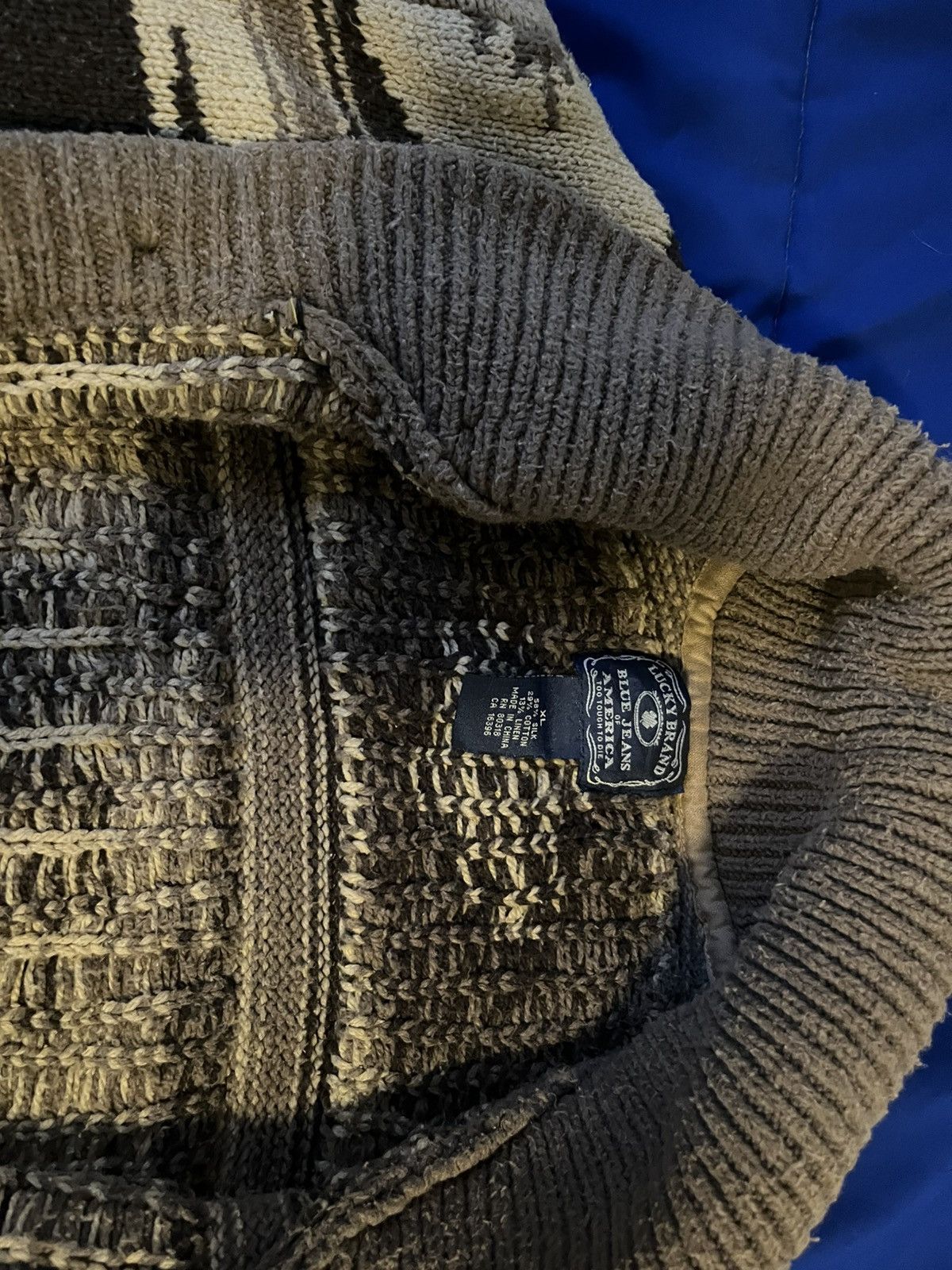 Lucky Brand brown lucky brand sweater Size XL / US 12-14 / IT 48-50 - 1 Thumbnail
