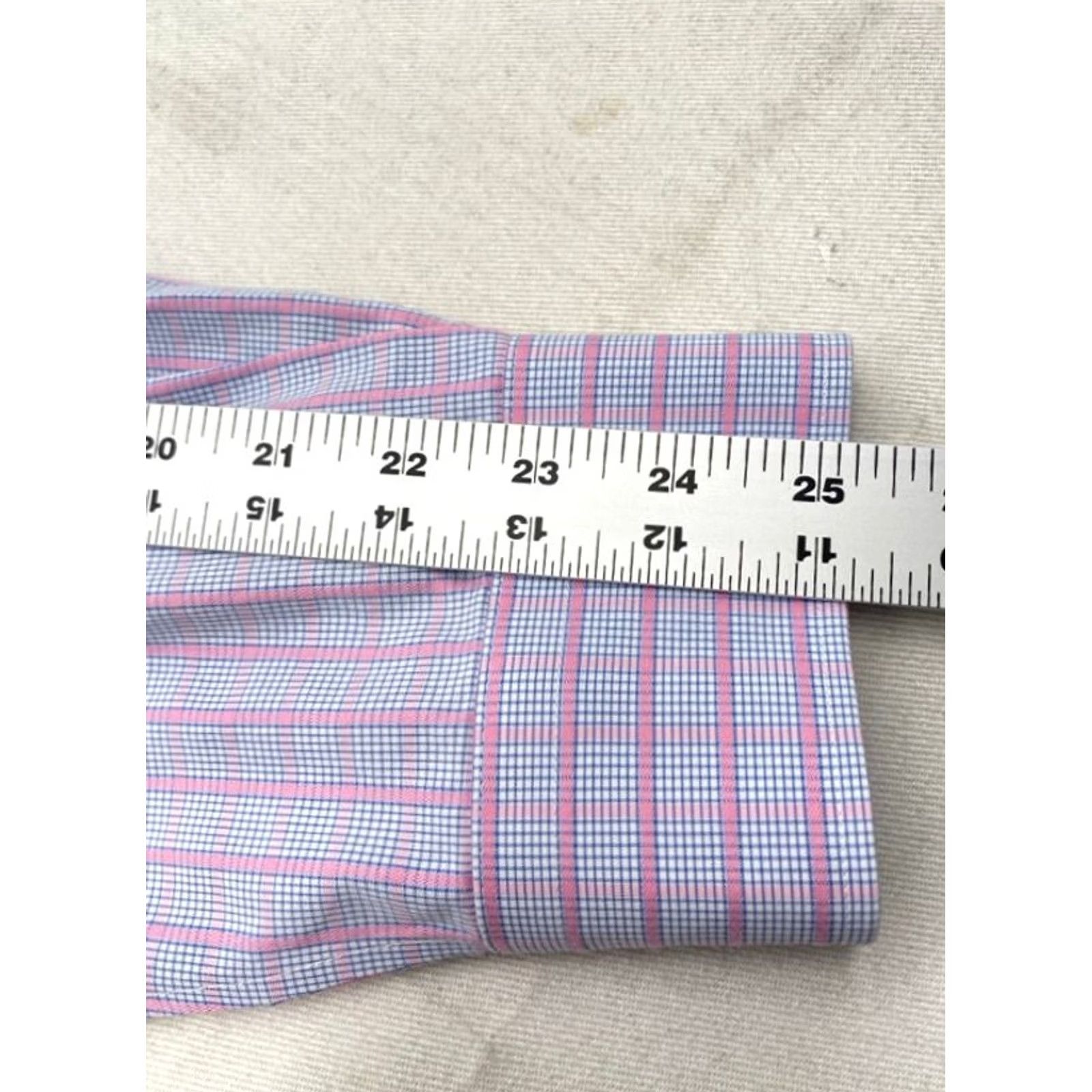 Nordstrom Nordstrom Dress Shirt Mens 2XL Long Sleeve Button White Check 100% Cotton Shirt Multicolor Size US XXL / EU 58 / 5 - 8 Thumbnail