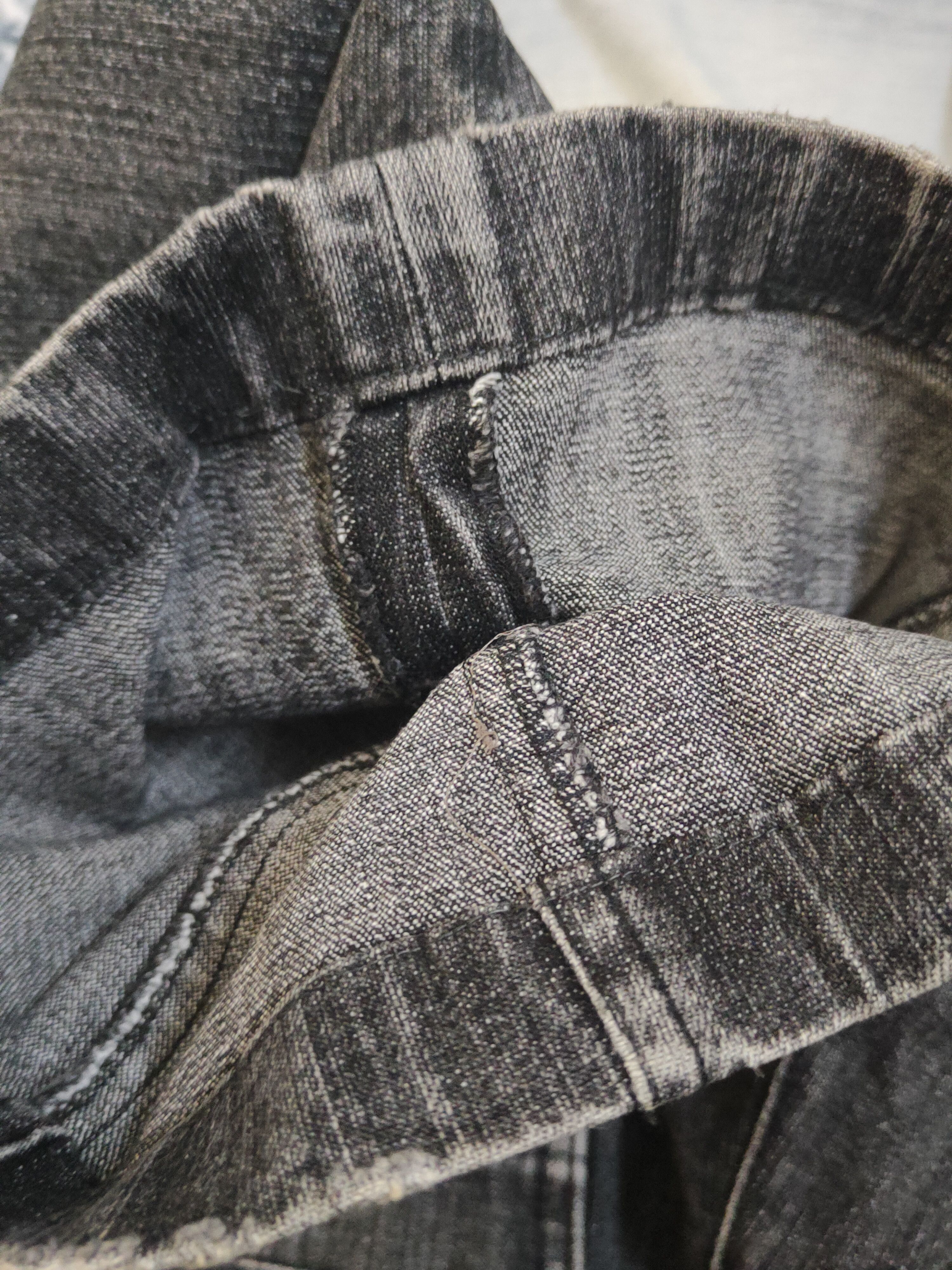 Japanese Brand Green Eye Black Distressed Ripped denim Jeans #W1607 Size 27" / US 4 / IT 40 - 13 Thumbnail