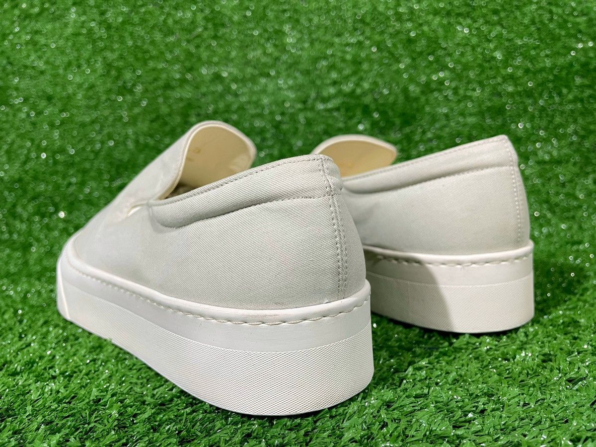 The Row The Row Loafer Ecru Marie Slip On Sneaker Leather Flat 36.5 Size US 6.5 / IT 36.5 - 6 Thumbnail