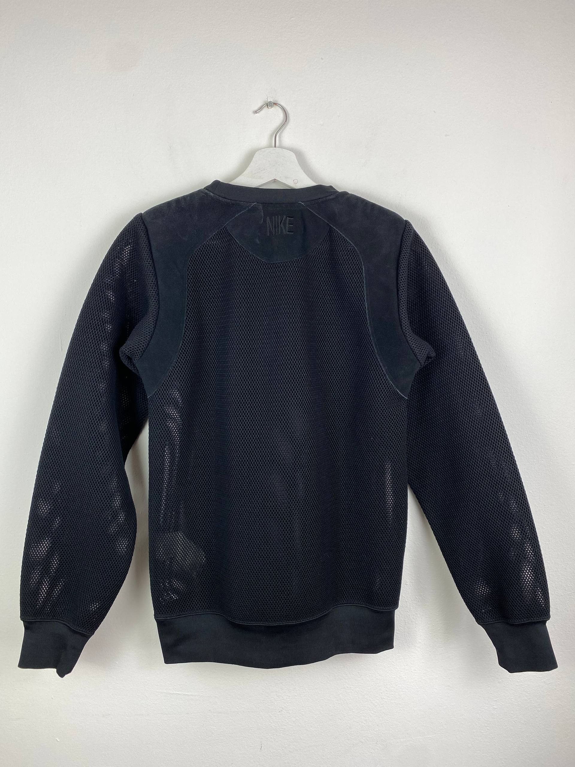 Nike Archive Nike NSW Tech Mesh Crewneck Sweatshirt Black Lab Size US S / EU 44-46 / 1 - 8 Thumbnail