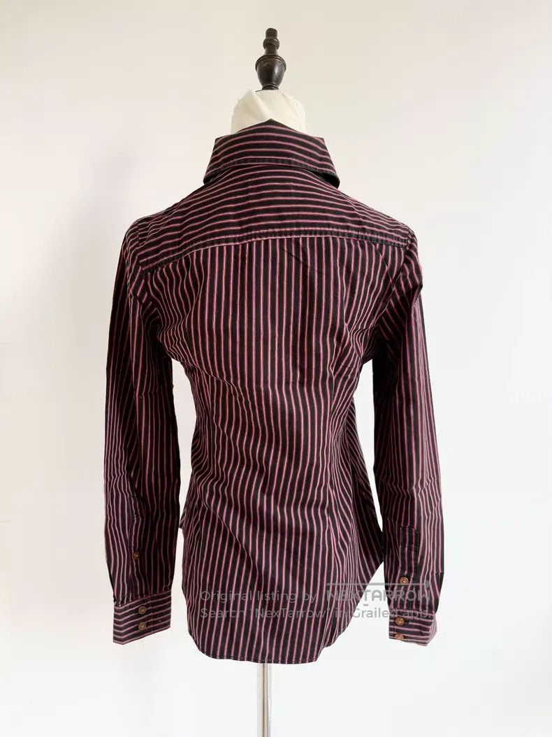 Vivienne Westwood Vivienne Westwood Black and red striped shirt Size M / US 6-8 / IT 42-44 - 4 Thumbnail