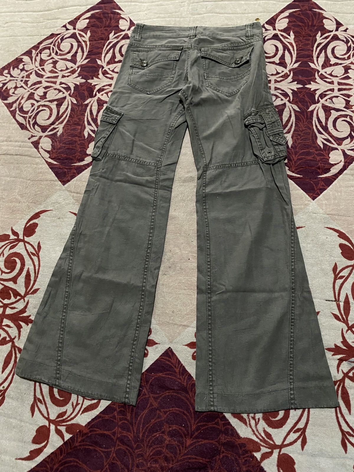 If Six Was Nine 🚨Last🚨Y2K GOA Inspired Cargo Multipocket Pants Size US 29 - 13 Thumbnail