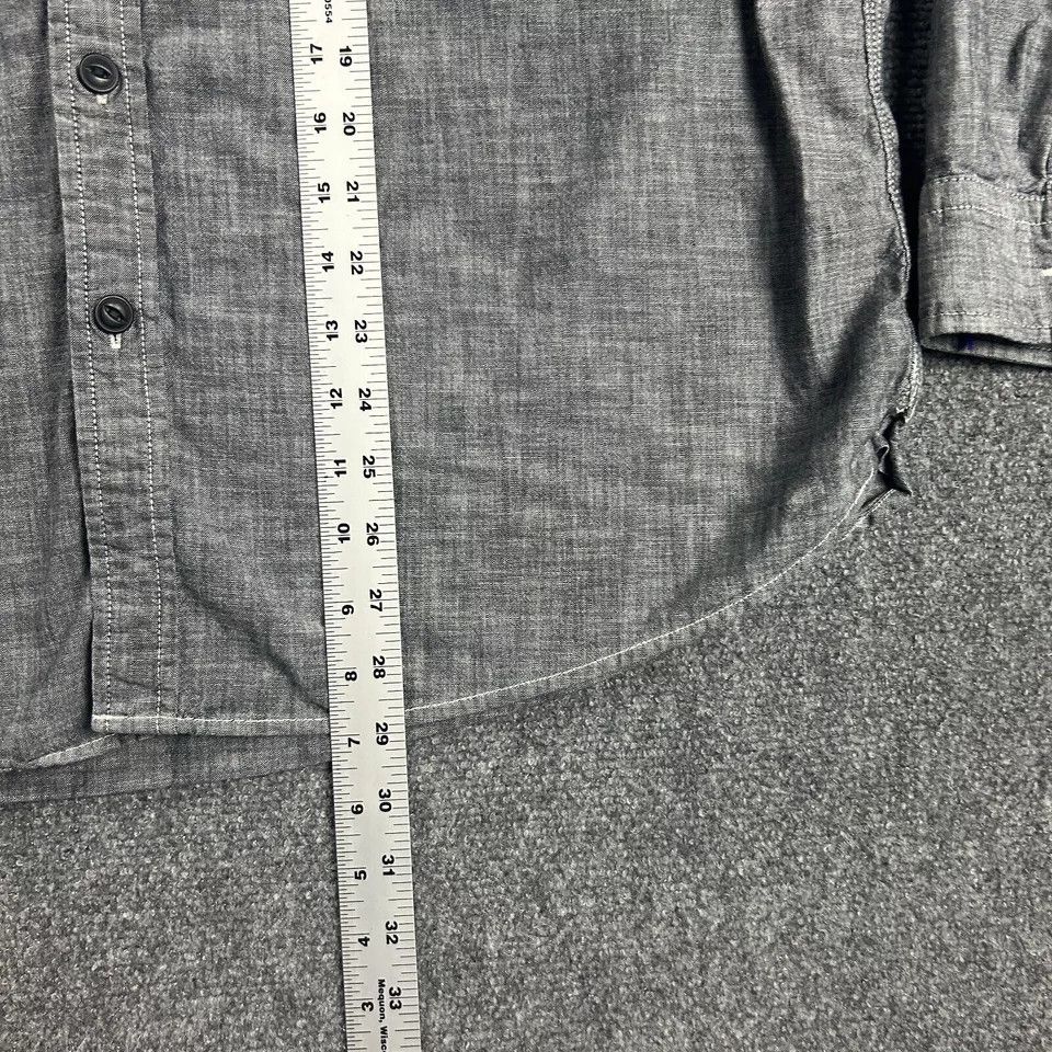 Eddie Bauer Eddie Bauer Shirt Mens XL Gray Button Up Classic Fit Double Size US XL / EU 56 / 4 - 4 Thumbnail