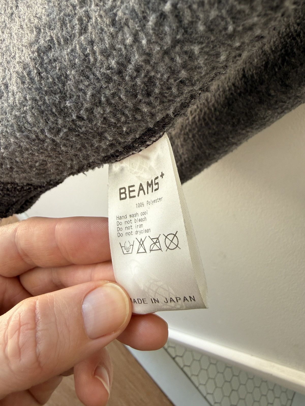 Beams Plus Beams+ Digital Houndstooth Shawl Neck Cardigan Size US M / EU 48-50 / 2 - 5 Thumbnail