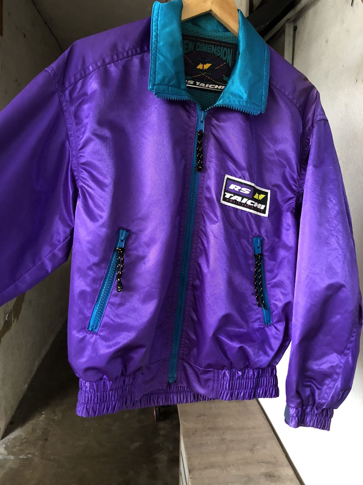 Japanese Brand Vintage 90s Taichi Rs Racing Sport New Dimension Bomber Size US M / EU 48-50 / 2 - 12 Thumbnail
