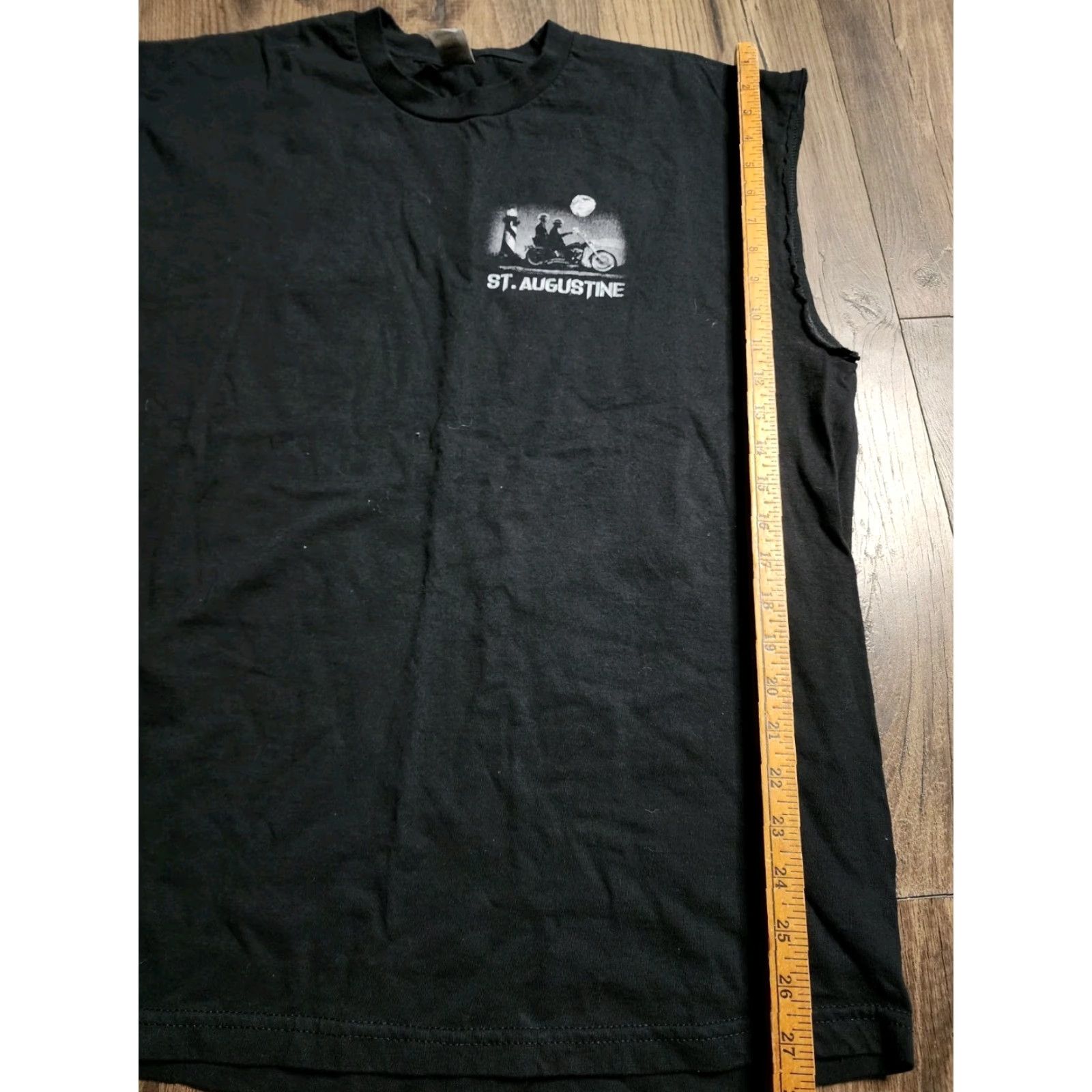 Gildan VINTAGE Gildan Florida Riding The Coast T-Shirt Double-Sided XL Black Mens Size US XL / EU 56 / 4 - 3 Thumbnail