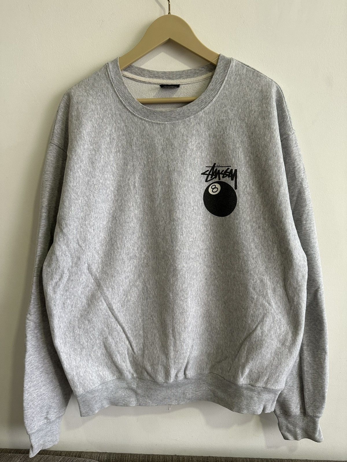 Stussy Stussy Eight Ball 🎱 Sweatshirt Sweater Streetwear Size US L / EU 52-54 / 3 - 2 Thumbnail