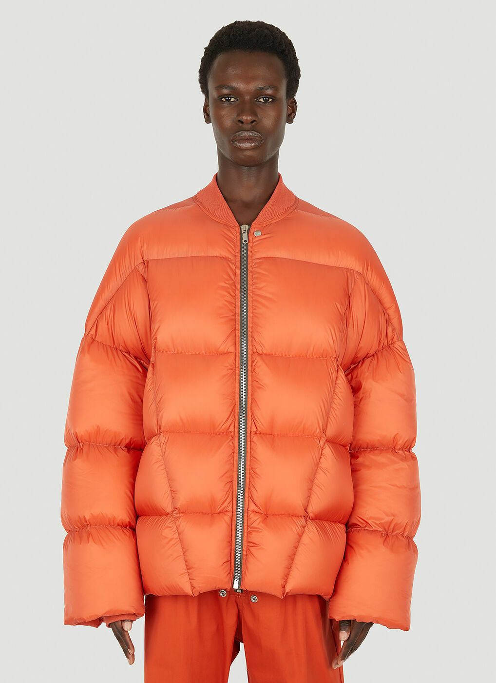 Rick Owens o1y0325 Shell Jacket in Orange Size US M / EU 48-50 / 2 - 1 Thumbnail
