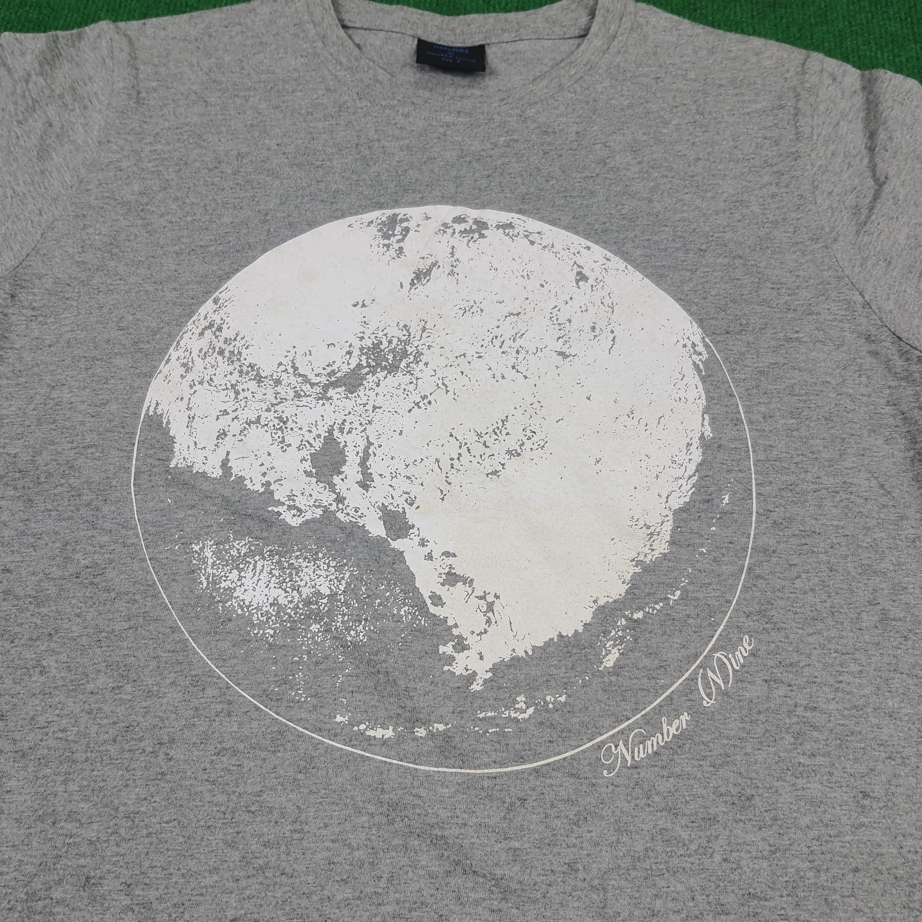 Japanese Brand × Marlboro × Number (N)ine Vintage Marlboro x Number Nine Moon T-shirt Size US M / EU 48-50 / 2 - 2 Thumbnail