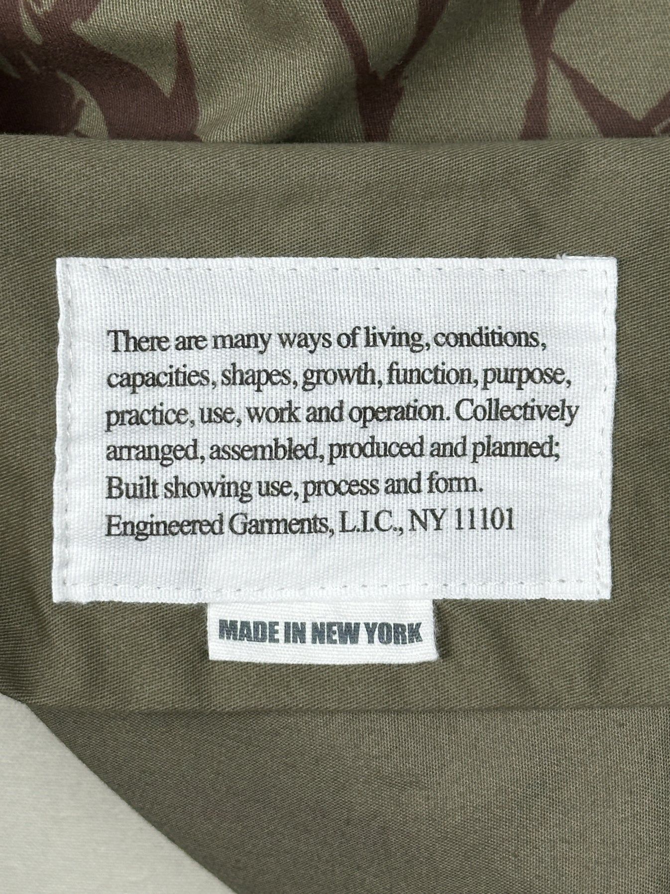 Engineered Garments FW24 Classic Shirt - Forest Print French Twill Size US S / EU 44-46 / 1 - 10 Thumbnail