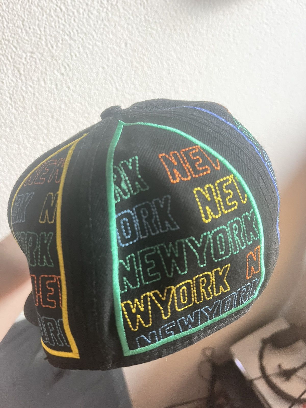 New Era Yankees Rainbow NY Embroidered 59FIFTY Fitted Cap” Size ONE SIZE - 7 Thumbnail