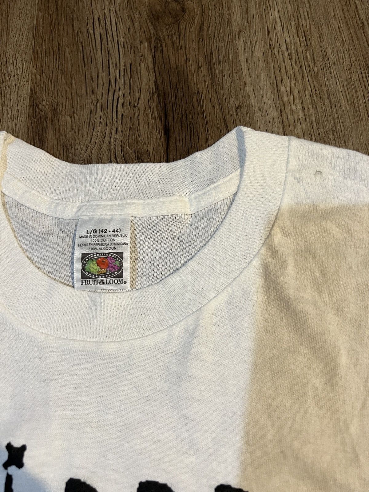 Fruit Of The Loom Vintage kurt cobain flipper t shirt Size US L / EU 52-54 / 3 - 3 Thumbnail