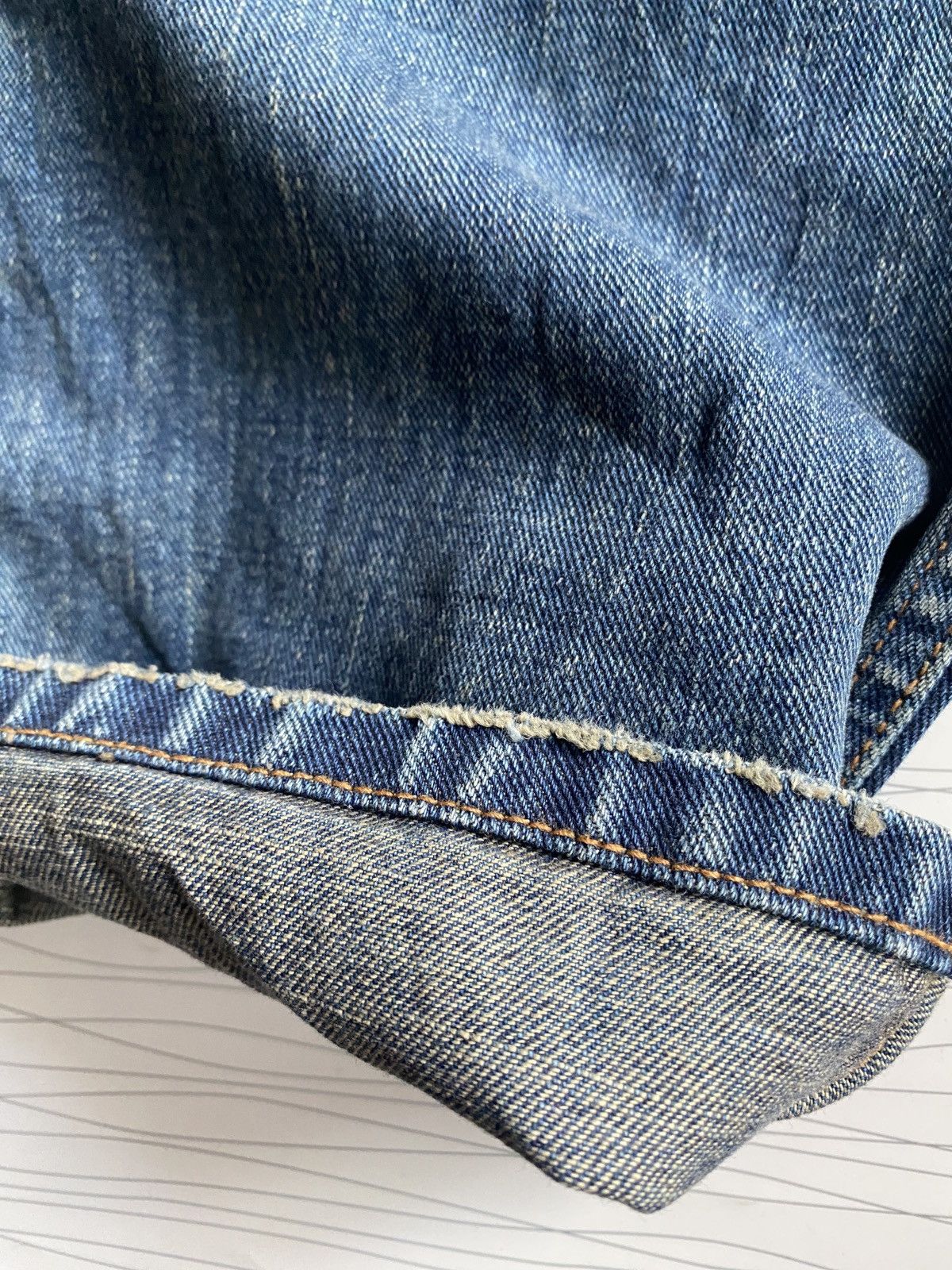 Japanese Brand Japanese Nylus Ripped Denim Jeans Size US 34 / EU 50 - 7 Thumbnail