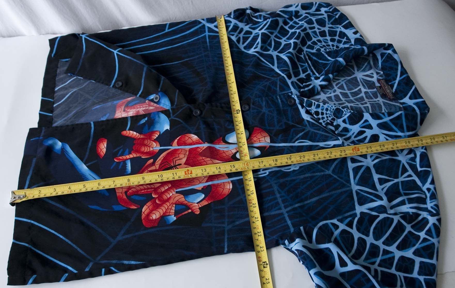 Marvel Comics Spider Man Shirt 2002 Marvel All Over Print Vtg Size M /L Size US M / EU 48-50 / 2 - 5 Thumbnail
