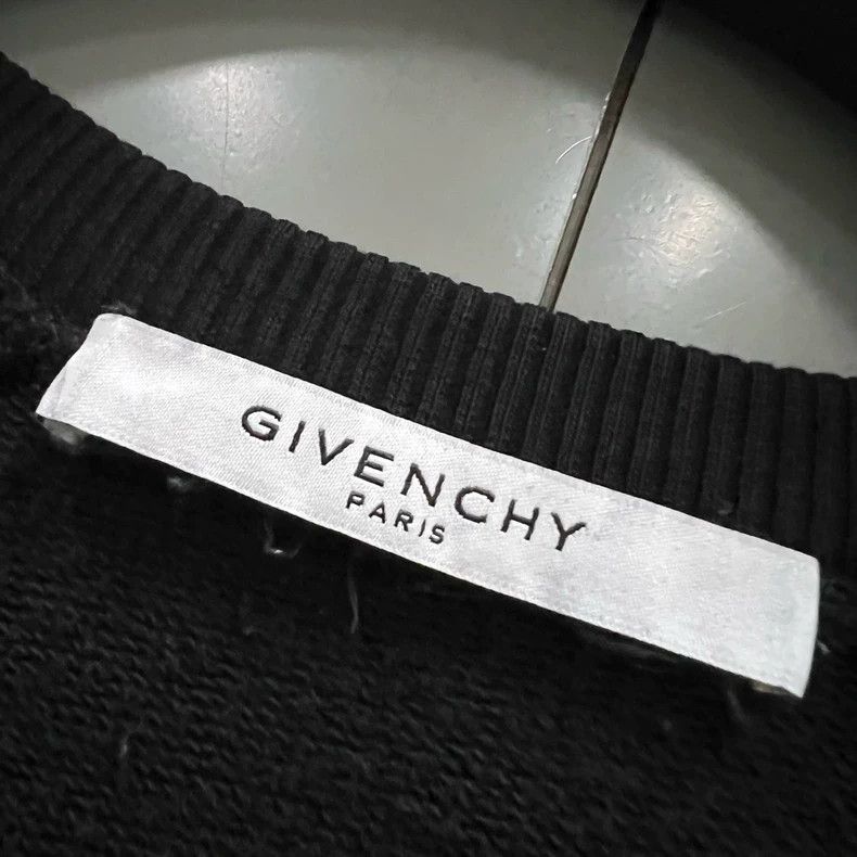 Givenchy Givenchy Black Hoodie with Printed Logo Size US XS / EU 42 / 0 - 4 Thumbnail