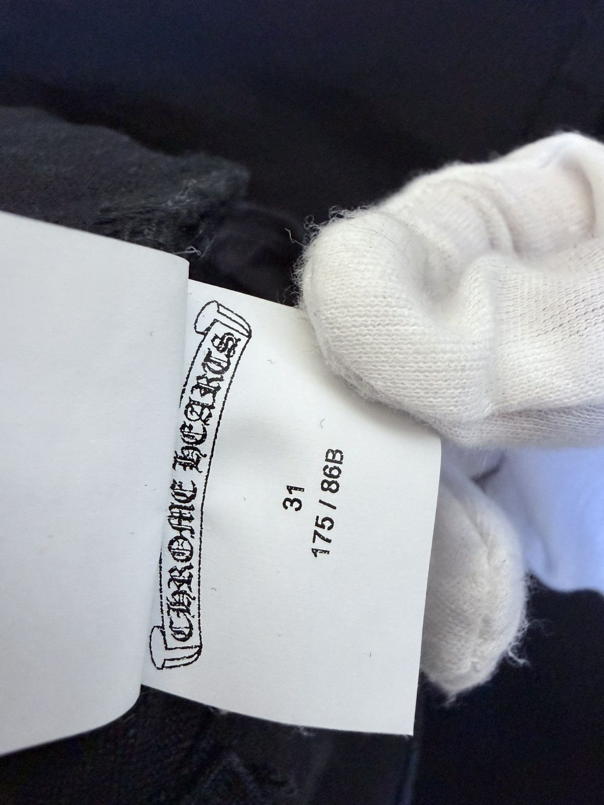 Chrome Hearts RARE!Chrome Hearts Cemetery Cross Leather Patch Cargo Pants Size US 31 - 12 Thumbnail