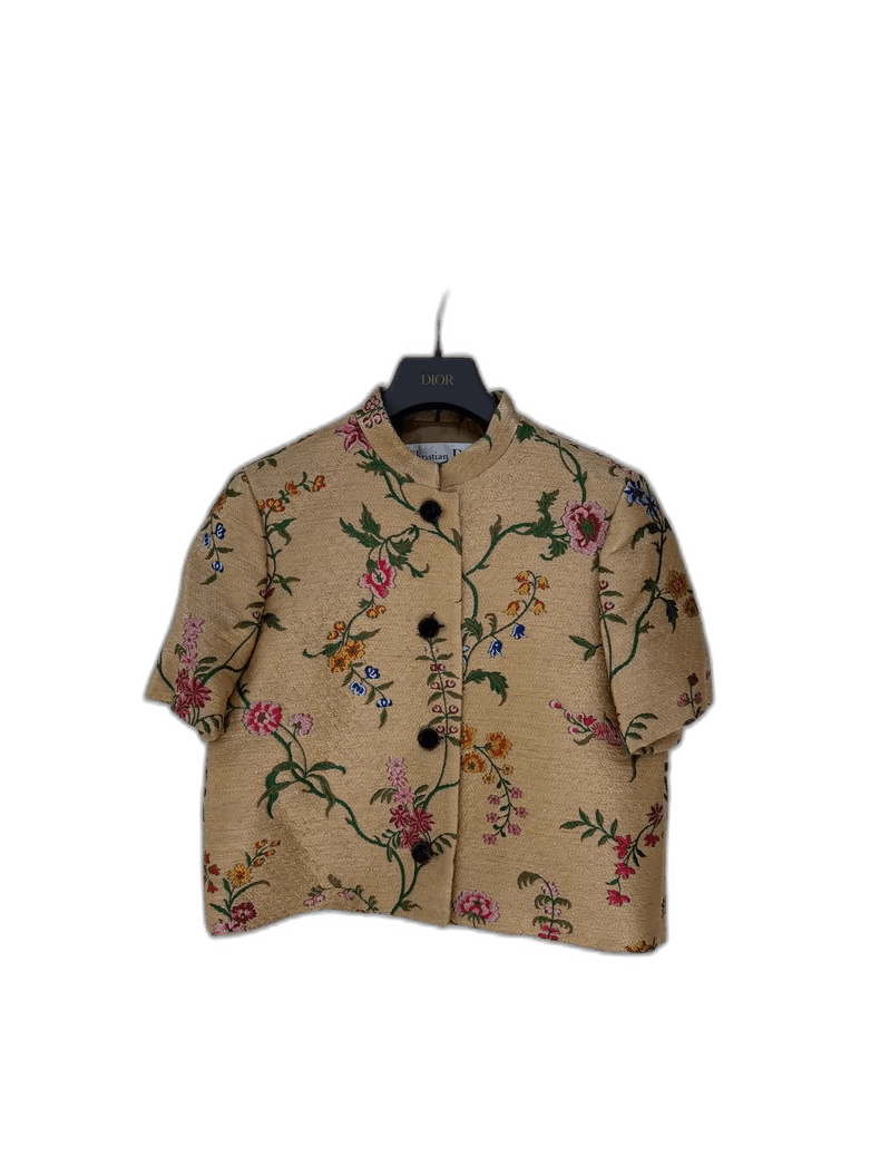 Dior New Dior Embroidered Chinese Style Coat Size XS / US 0-2 / IT 36-38 - 1 Thumbnail