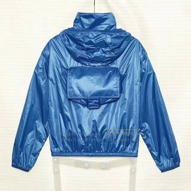 Fendi Fendi Logo Blue Hooded Jacket. Size US M / EU 48-50 / 2 - 2 Thumbnail