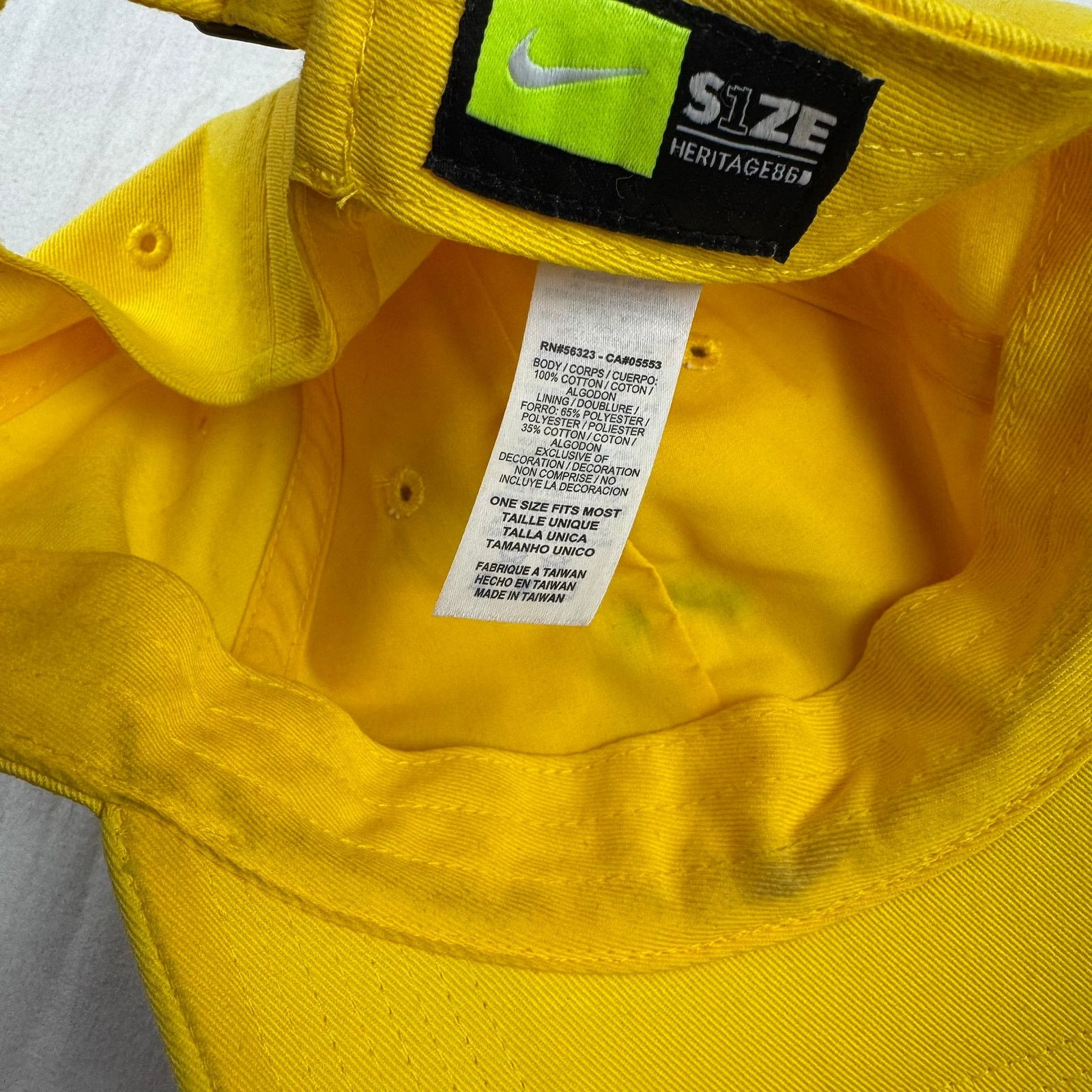 Nike Vintage Nike Brazil Soccer Strapback Hat - Great Condition! Size ONE SIZE - 5 Thumbnail