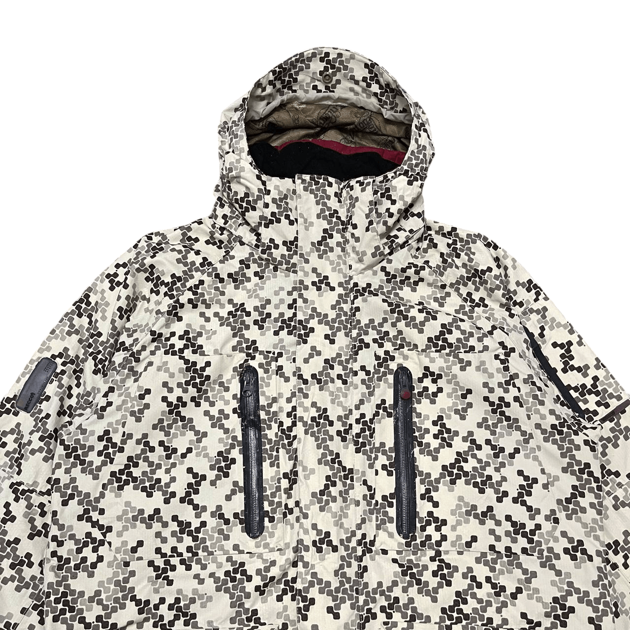 Japanese Brand Vintage Ripzone Technology Trilogy Camo Hooded Jacket Size US L / EU 52-54 / 3 - 2 Thumbnail