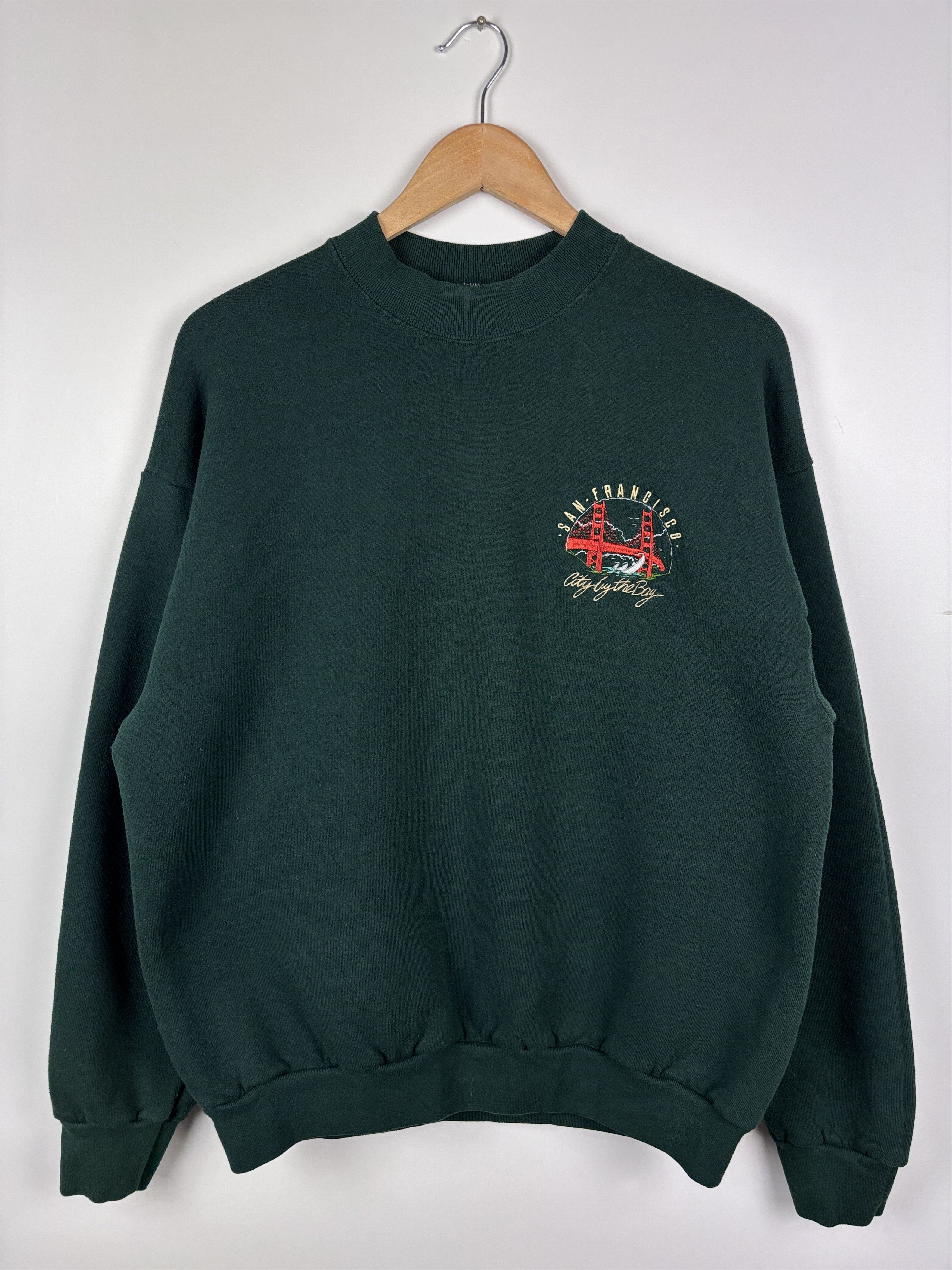 Fruit Of The Loom × Vintage 90s Fruit Of The Loom San Francisco Sweatshirt Made in USA Size US XL / EU 56 / 4 - 1 Thumbnail