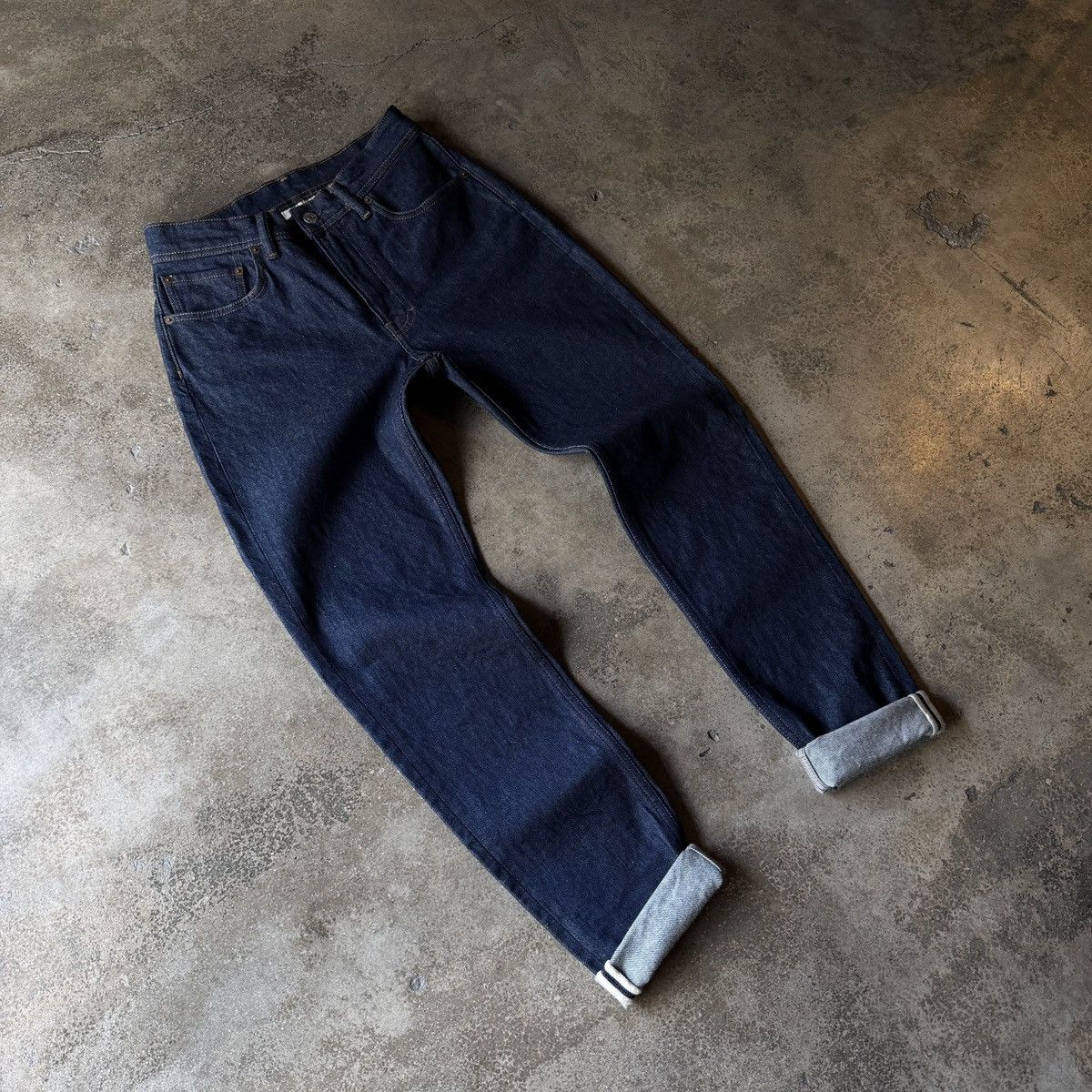 Acne Studios Baggy Jeans Acne Studios Selvedge Raw Denim Size US 27 - 6 Thumbnail