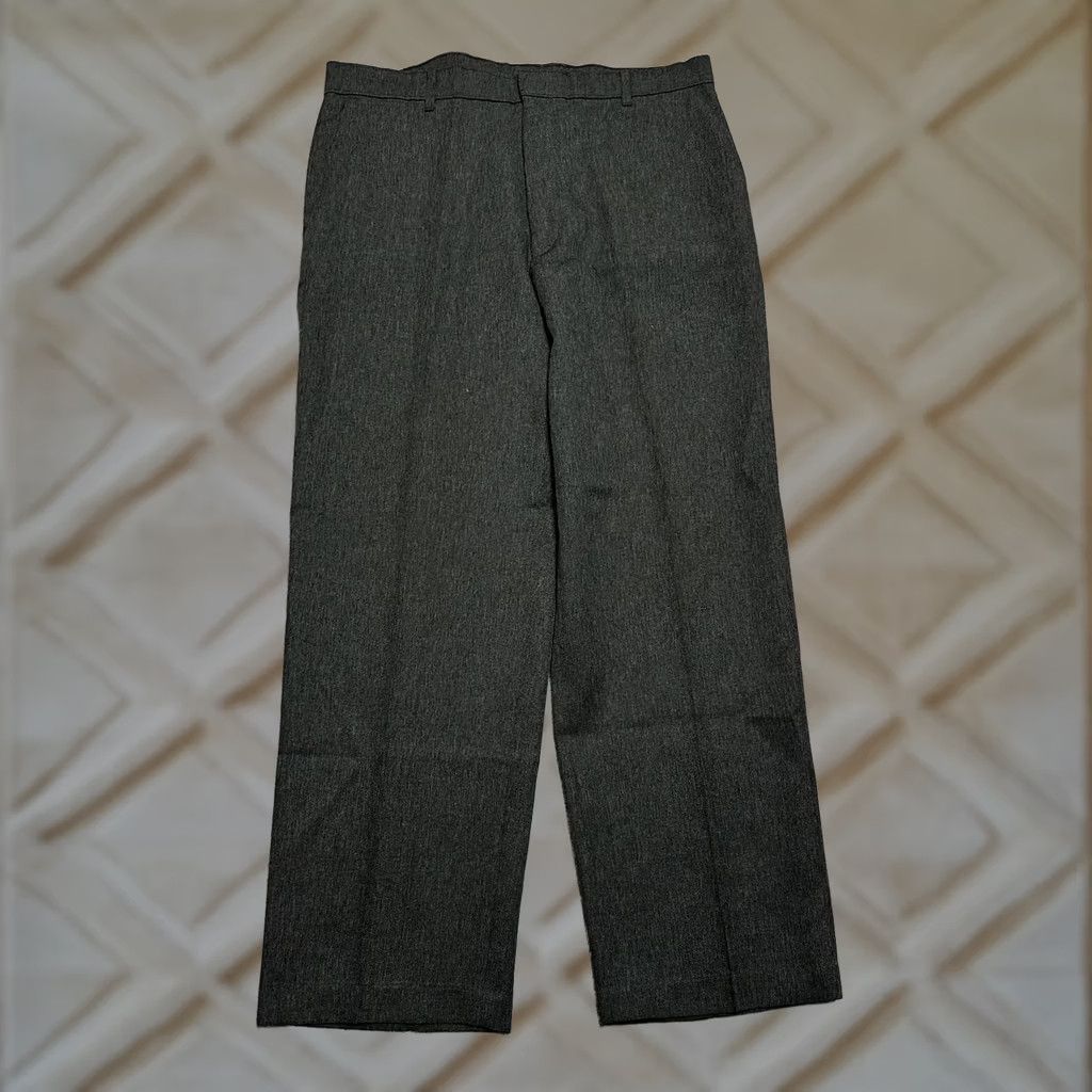 Levi's × Vintage VTG Levis Sta-Prest Grey Straight Action Slacks