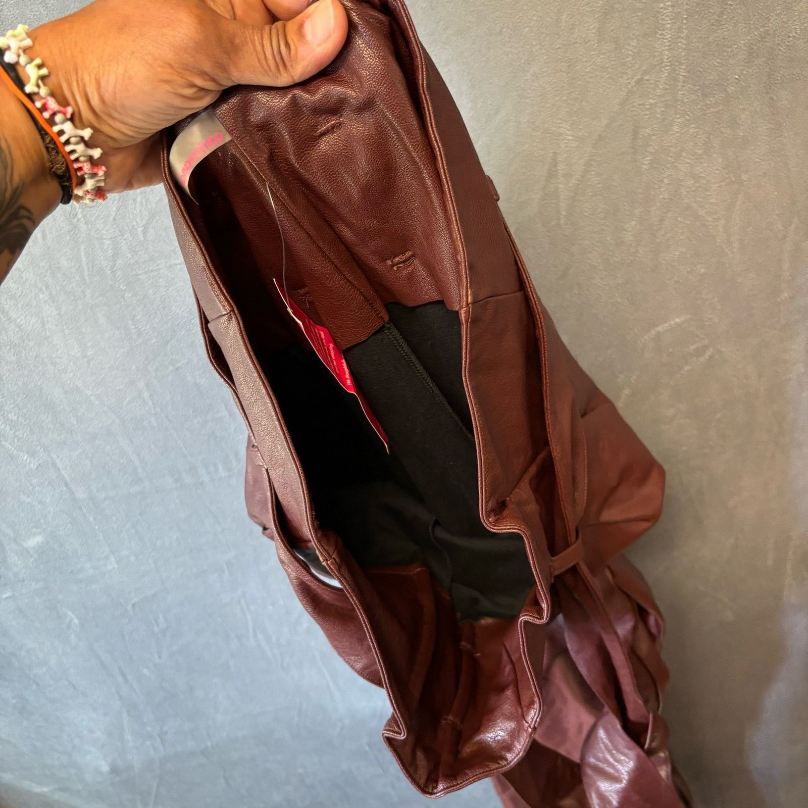 Commando Commando Pleather Pants New Wide Waist Womens Medium Office Size 30" / US 8 / IT 44 - 8 Thumbnail