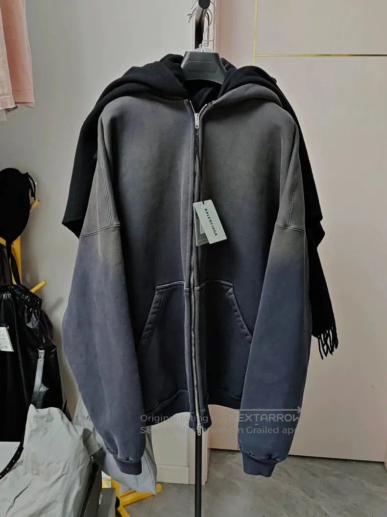 Balenciaga Balenciaga 24F Fall Clay Dye Hoodie. Size US XS / EU 42 / 0 - 1 Thumbnail