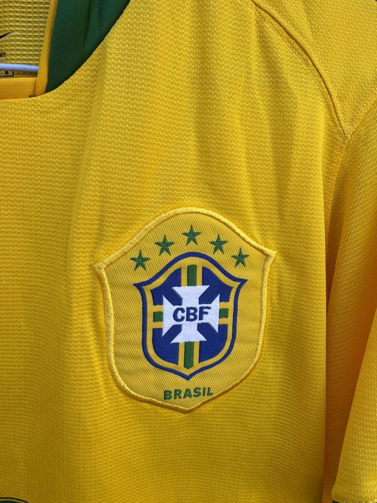 Nike Brazil 2006 World Cup RONALDINHO #10 Jersey Shirt - M - 9/10 Size US M / EU 48-50 / 2 - 4 Thumbnail