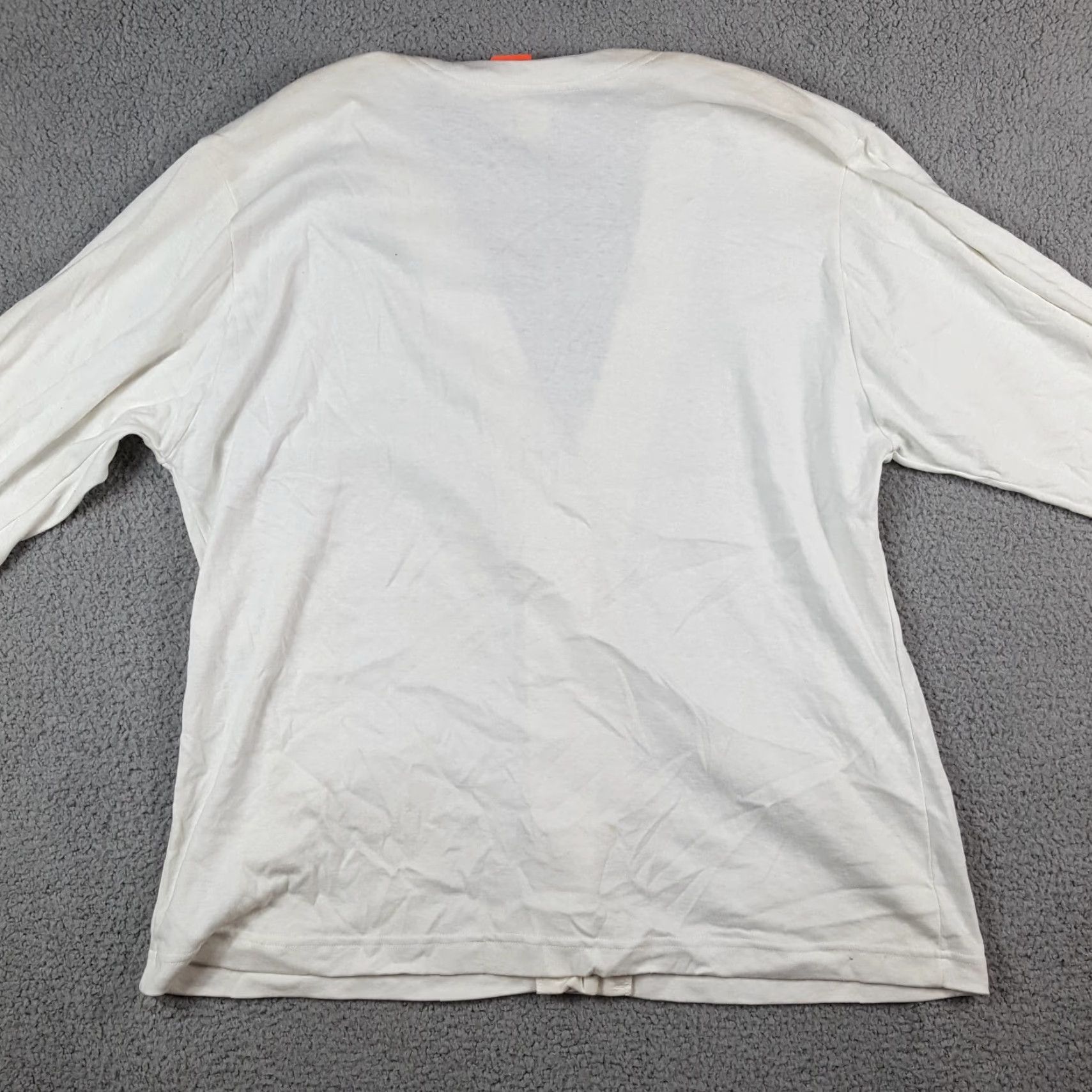 Vintage VINTAGE Y2K Cardigan Sweater Women 1X Oversized Button Knit White 90s Grunge 80s 90s Womens Size XL / US 12-14 / IT 48-50 - 6 Thumbnail