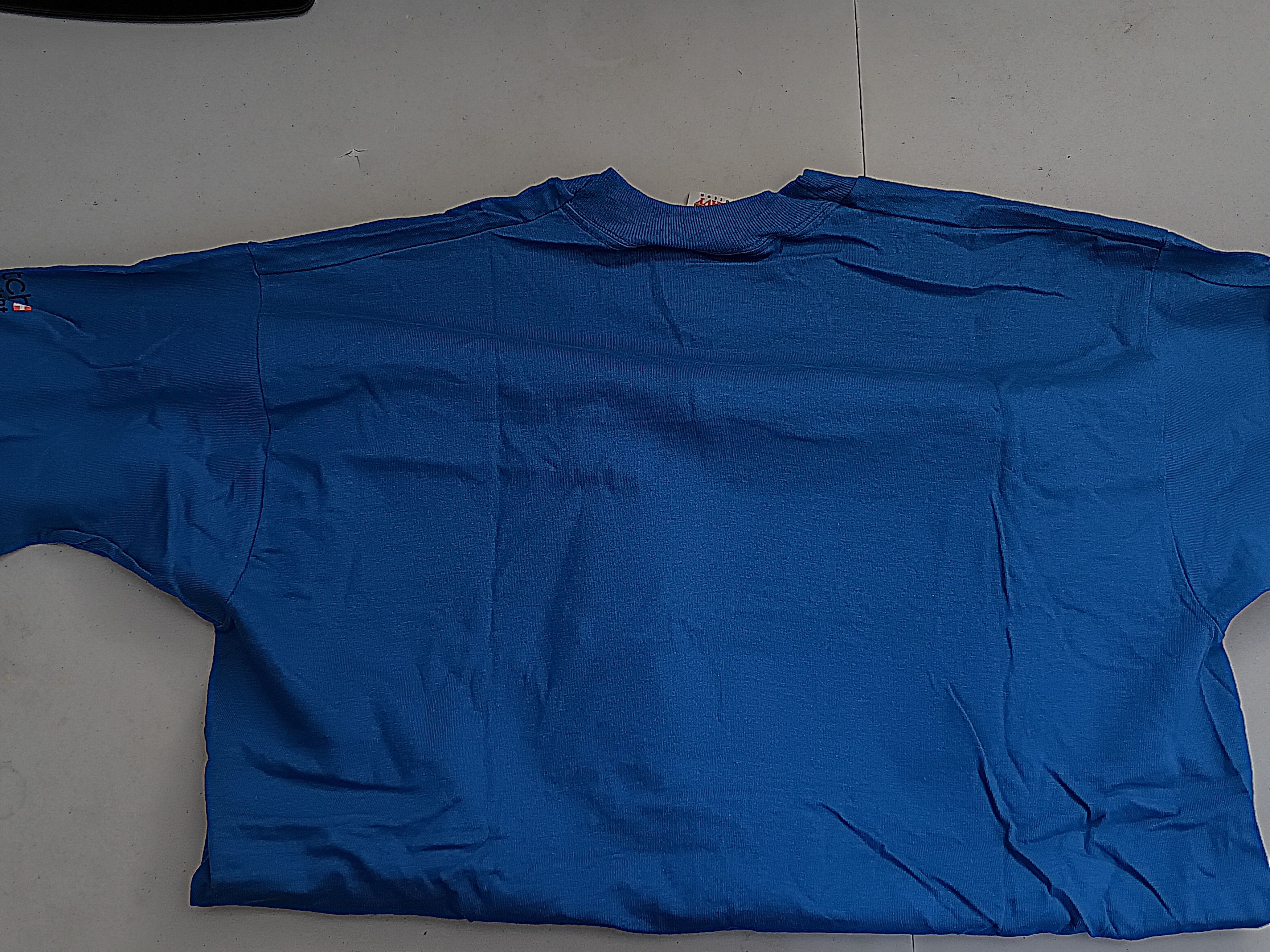 Fruit Of The Loom × Swatch Vintage 1990s Swatch Splash FOTL Tee - size X-LARGE Size US XL / EU 56 / 4 - 6 Thumbnail