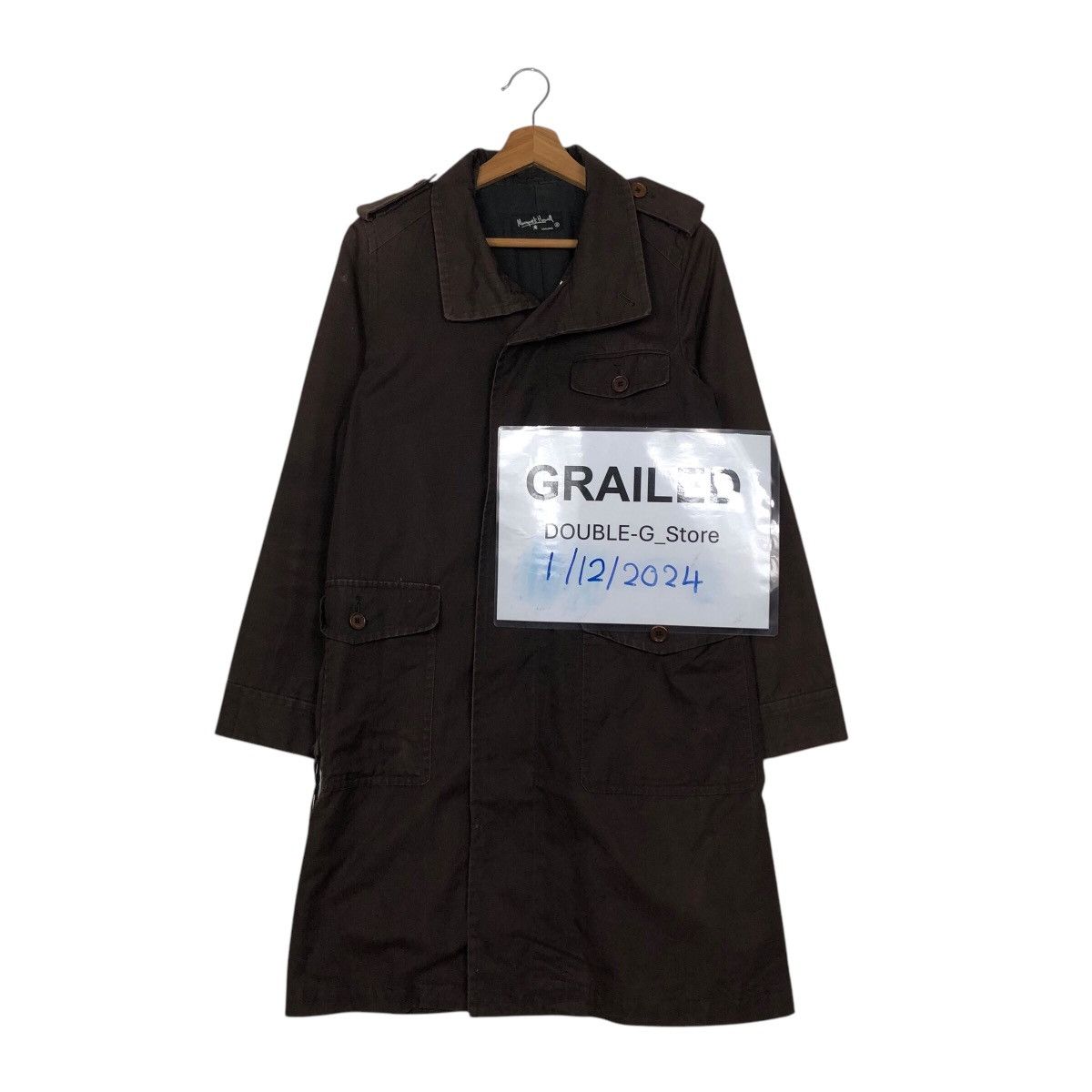 Japanese Brand 📌Vintage Long Jacket Margaret Howell England Duck Canvas Size US M / EU 48-50 / 2 - 1 Thumbnail