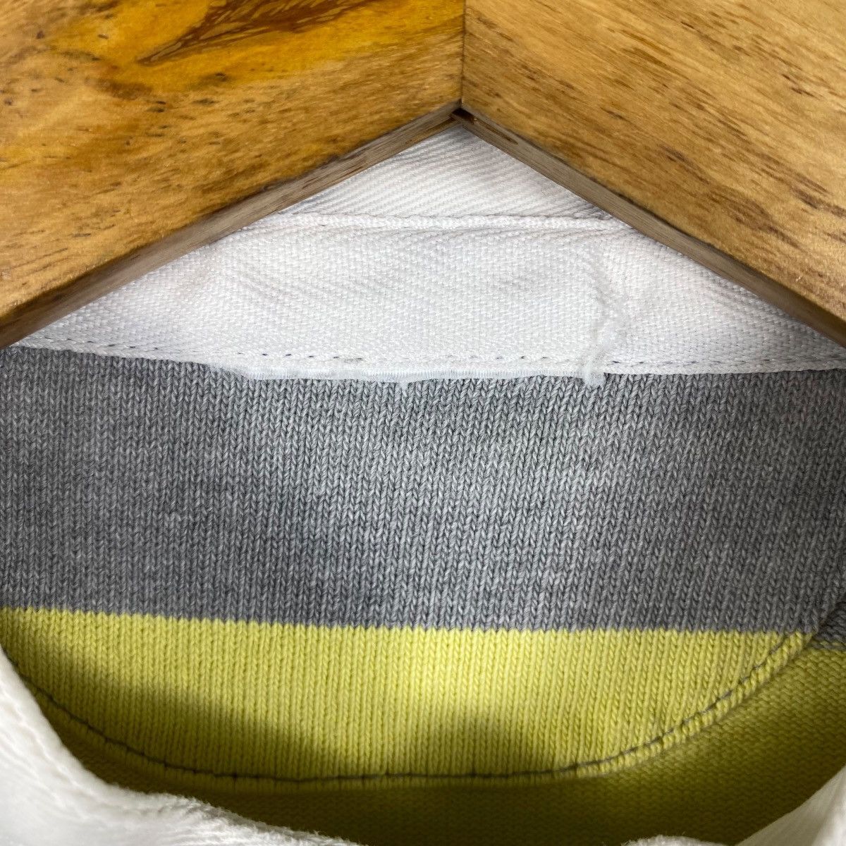Barbarian × Vintage Vintage BARBARIAN RUGBY WEAR Striped Long Sleeve Tee Shirt Size US M / EU 48-50 / 2 - 5 Thumbnail