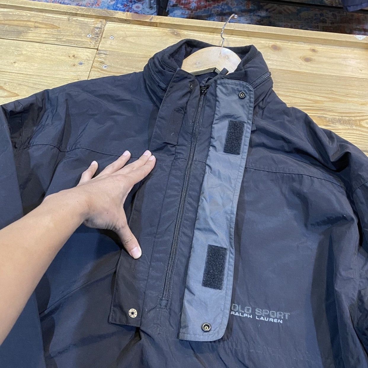 Polo Ralph Lauren Vintage 90s polo Ralph Lauren half zip anorak jacket Size US XL / EU 56 / 4 - 12 Thumbnail