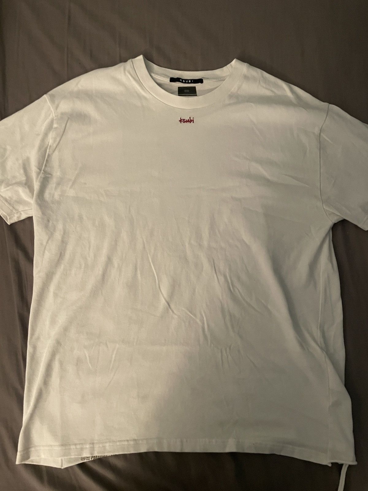 Ksubi Ksubi White Stitched Logo T Shirt Men’s Size L Size US L / EU 52-54 / 3 - 1 Thumbnail