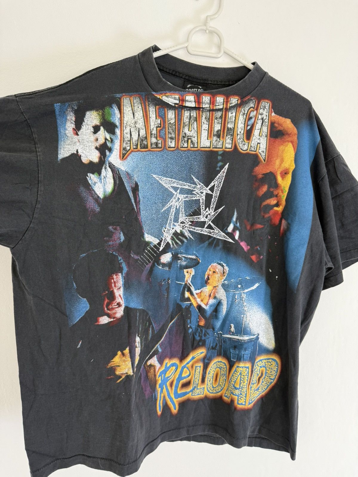 Vintage Metallica vintage t shirt merch all over print single stitch Size US XL / EU 56 / 4 - 2 Thumbnail