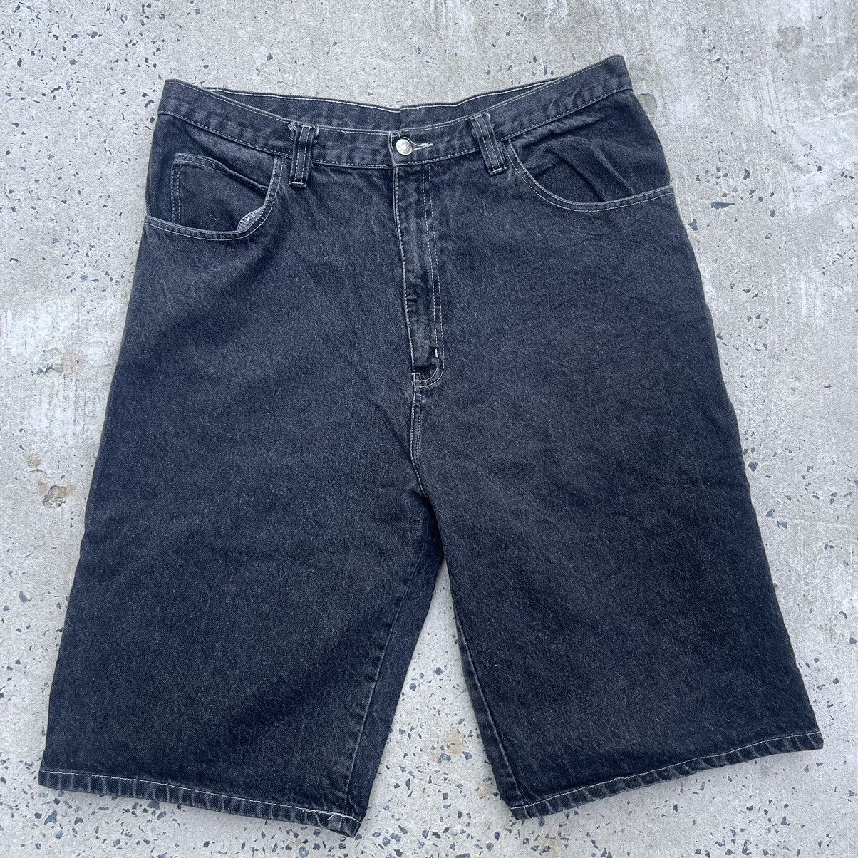 Fubu Vintage Y2K Baggy PLATINUM FUBU FAT ALBERT CARPENTER Jorts Size US 40 / EU 56 - 1 Thumbnail