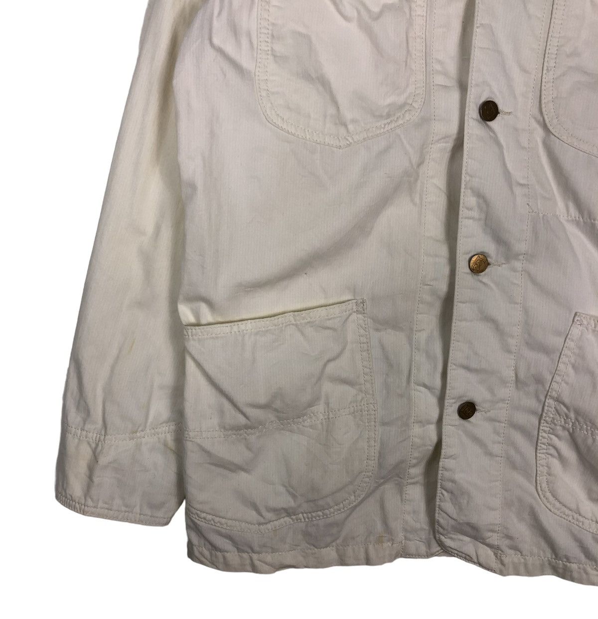 Japanese Brand 🔥VINTAGE BIKER JACKET LEE UNION MADE JELT DENIM SANFORIZED Size US L / EU 52-54 / 3 - 6 Thumbnail