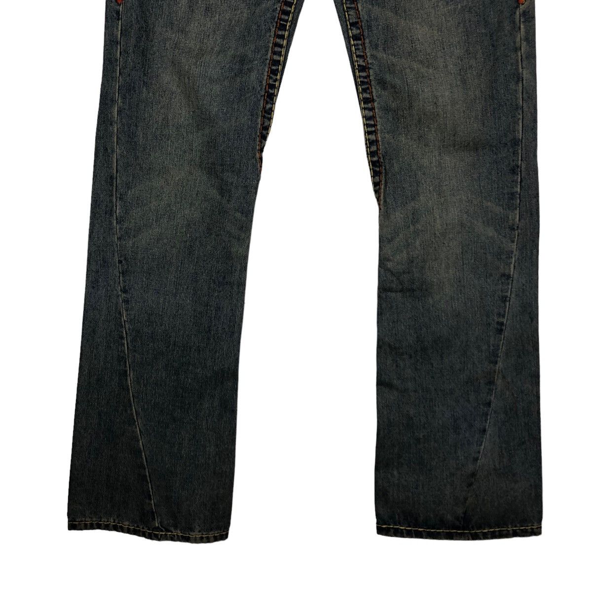 Japanese Brand 🔥VINTAGE DENIM JEANS TRUE RELIGION DESIGN BIG POCKET Size US 32 / EU 48 - 5 Thumbnail