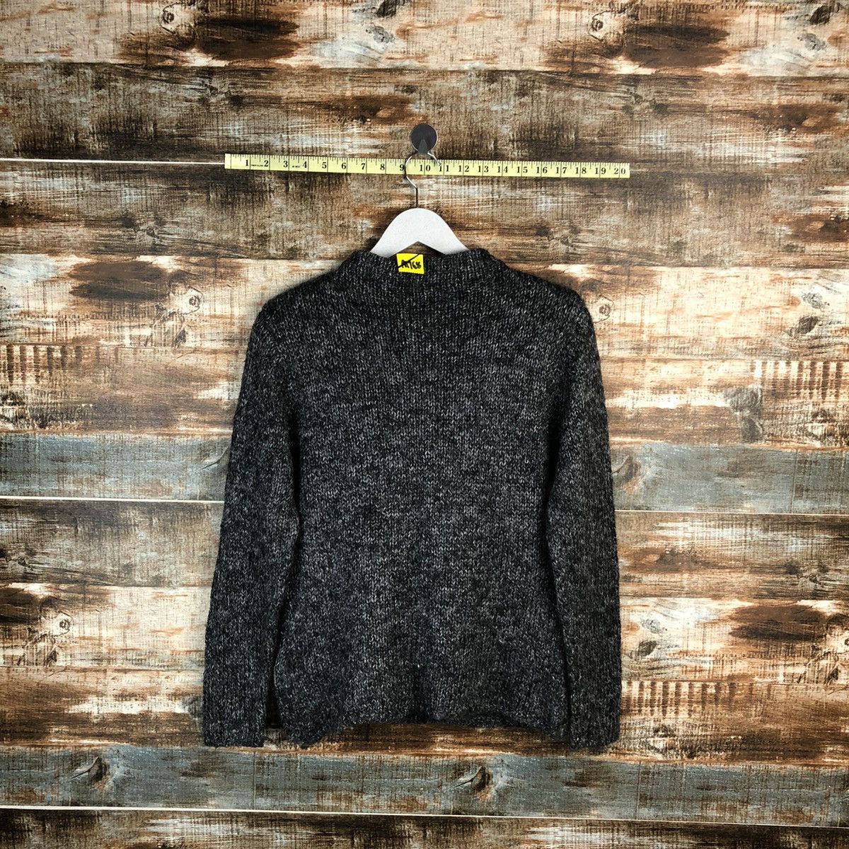 Homespun Knitwear Japanese Brand Grey mohair vintage Knitwear #A1768 Size US M / EU 48-50 / 2 - 11 Thumbnail