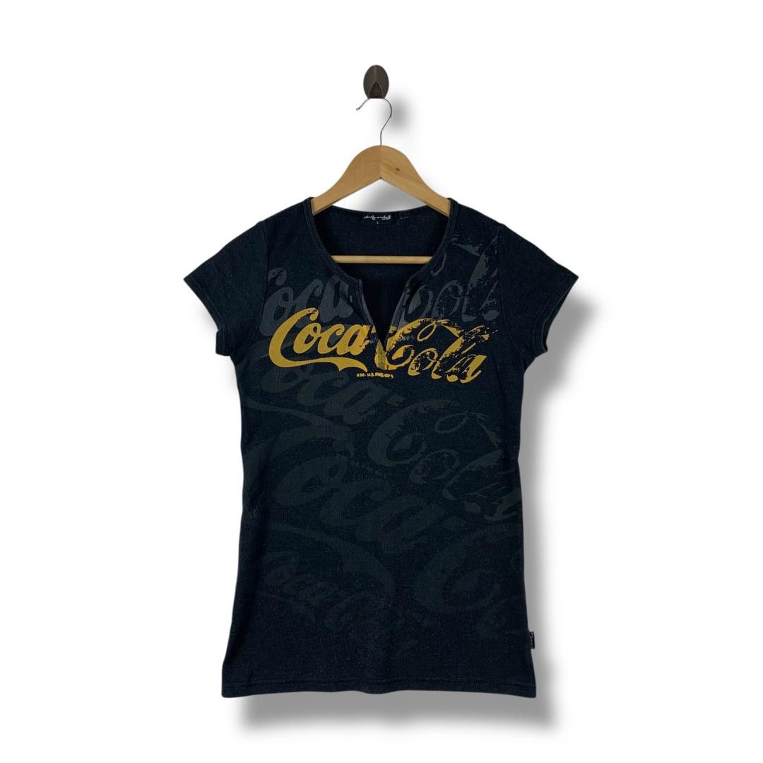 Andy Warhol Vintage ANDY WARHOL coca cola printed pop art women tee Size L / US 10 / IT 46 - 1 Thumbnail