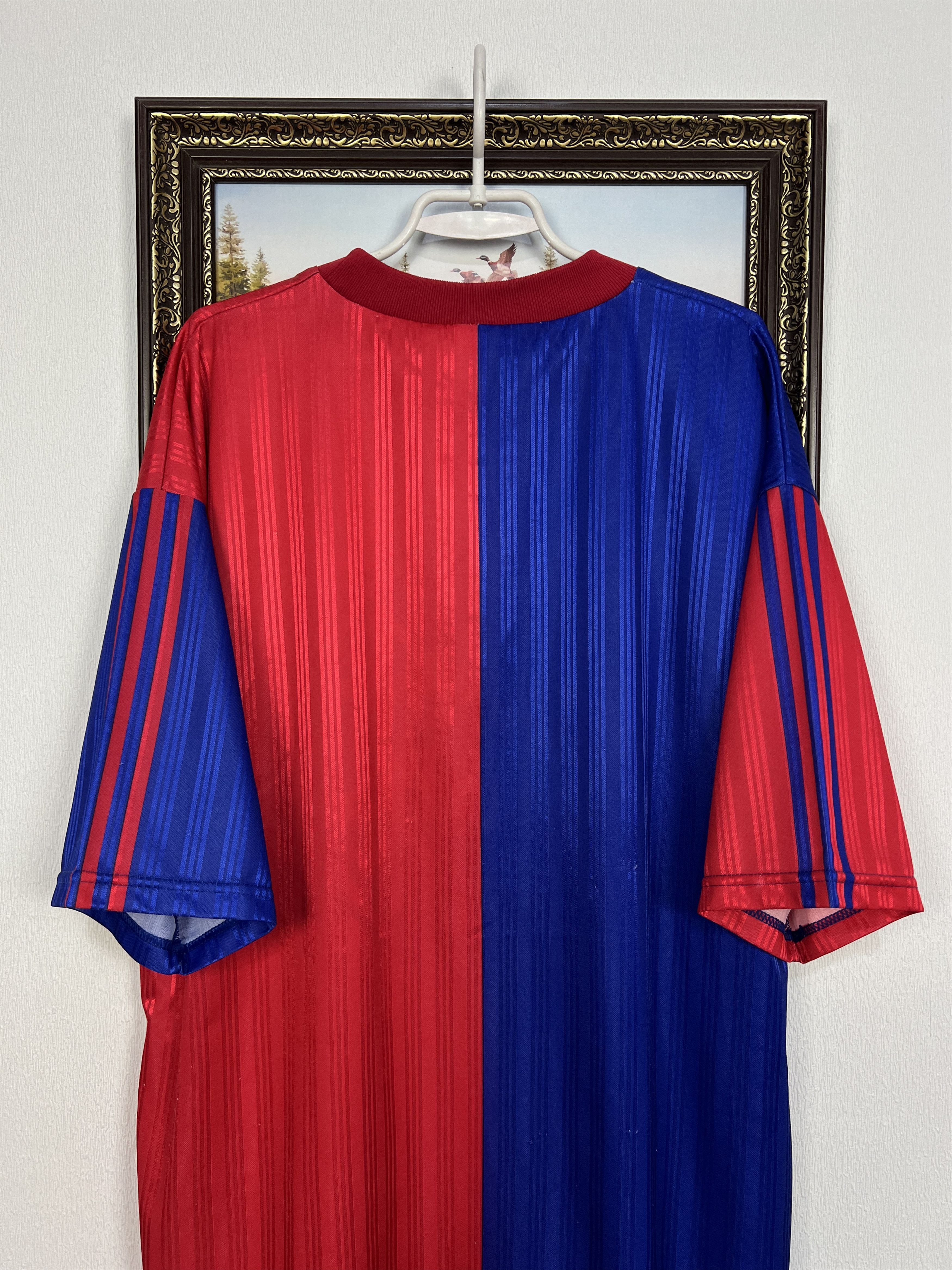 Adidas Vintage 90's Adidas Bayern Munich Football Train Shirt Size US XL / EU 56 / 4 - 13 Thumbnail